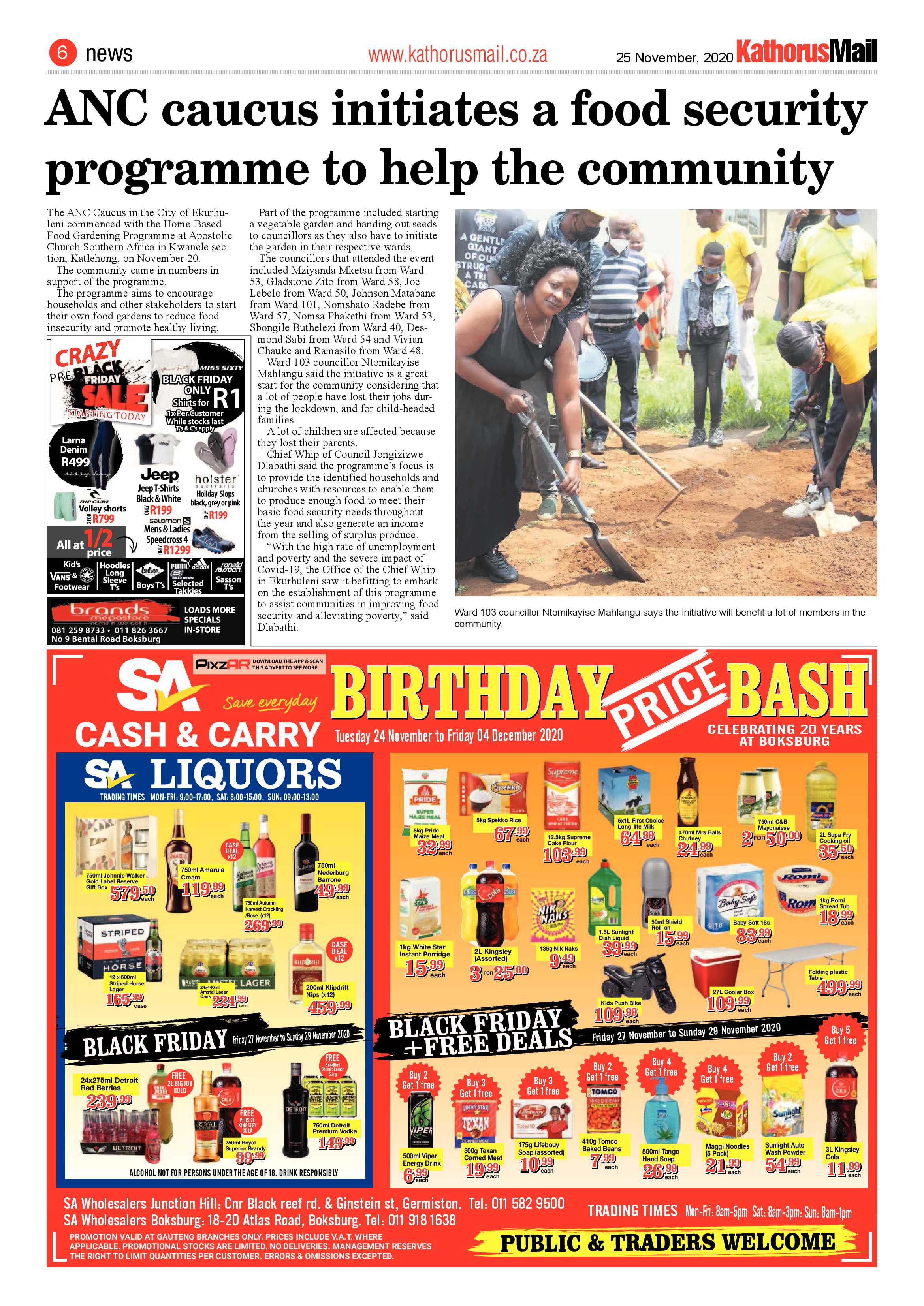 Kathorus Mail 25 November 2020 page 6