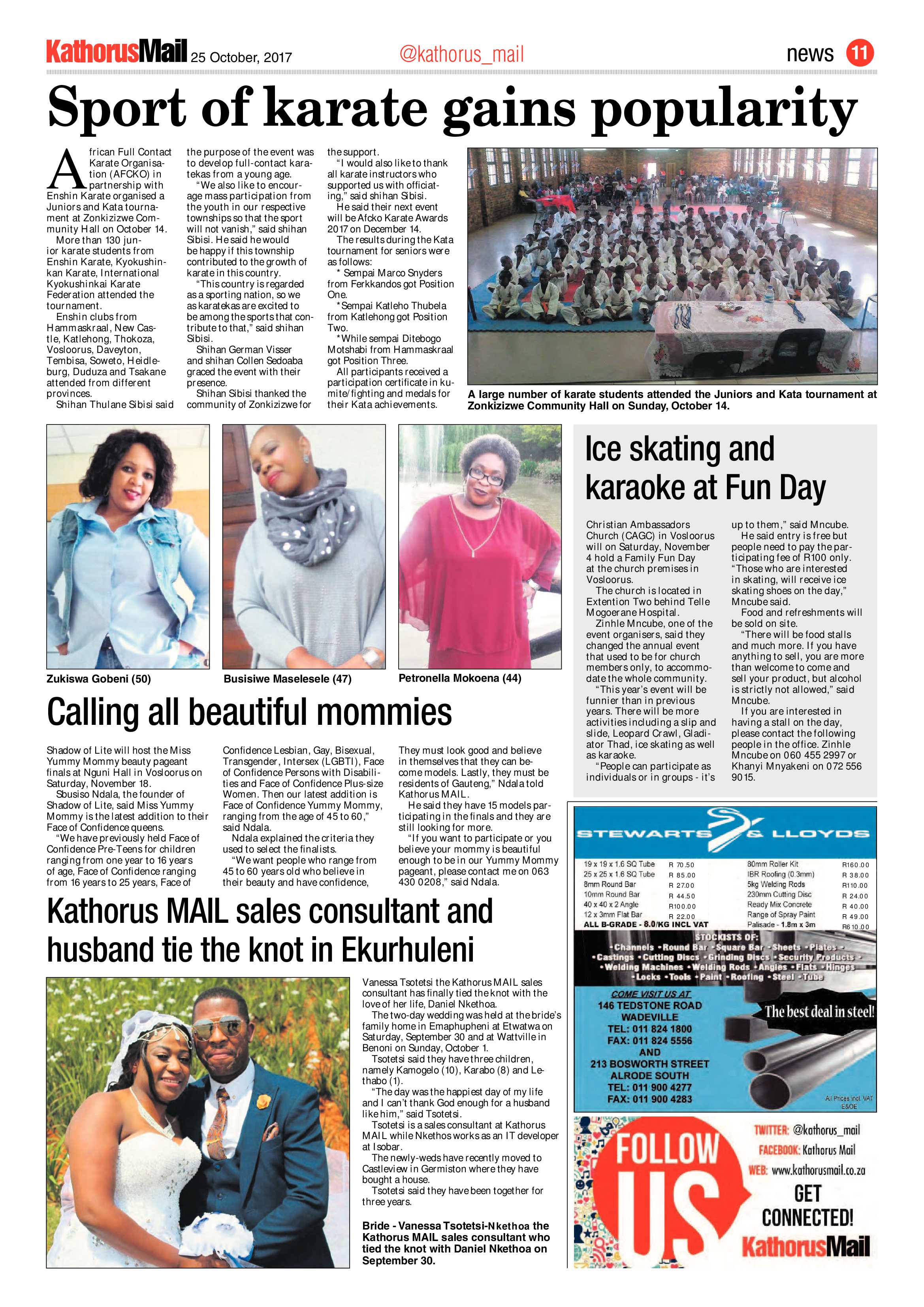 Kathorus Mail 25 October 2017 page 11