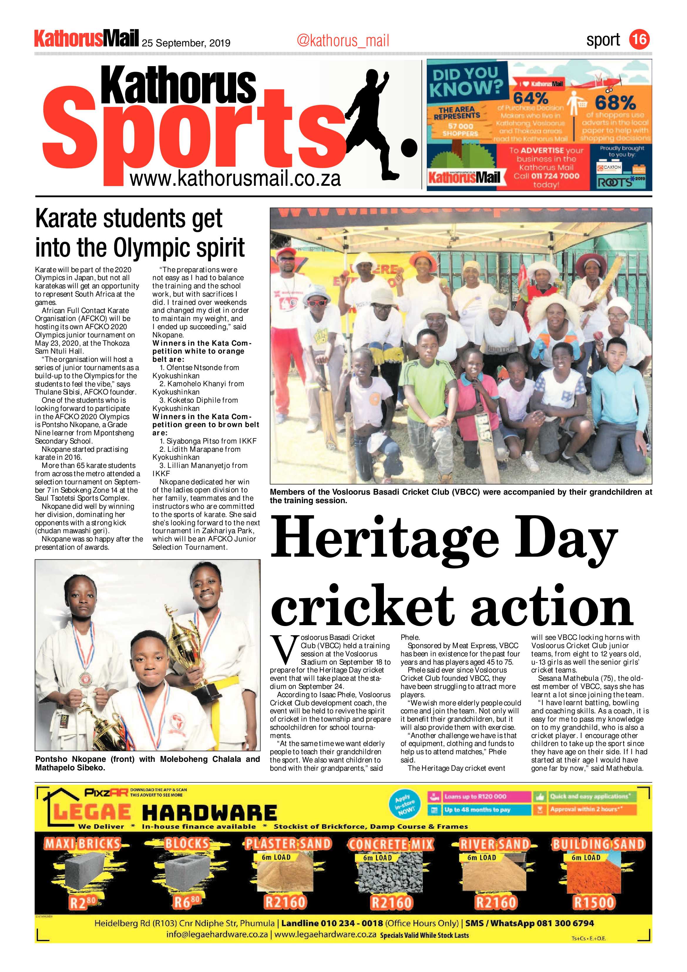 Kathorus Mail 25 September 2019 page 16