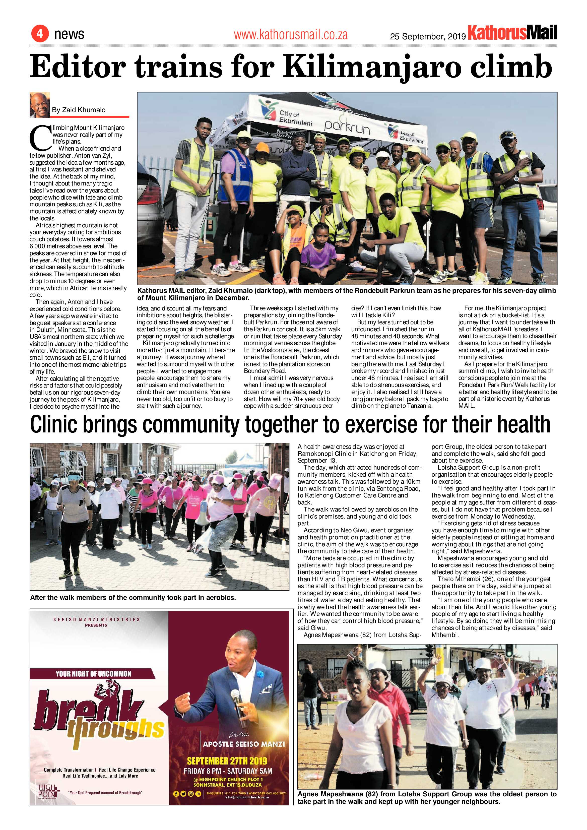 Kathorus Mail 25 September 2019 page 4