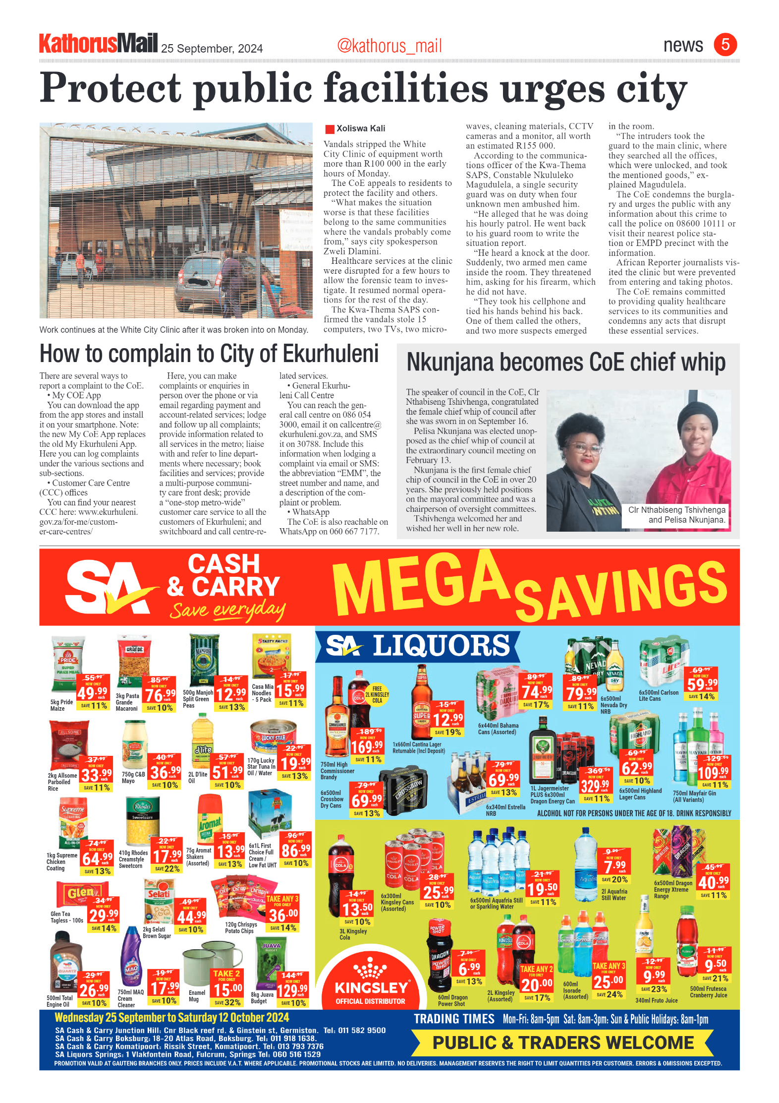 Kathorus Mail 25 September 2024 page 5