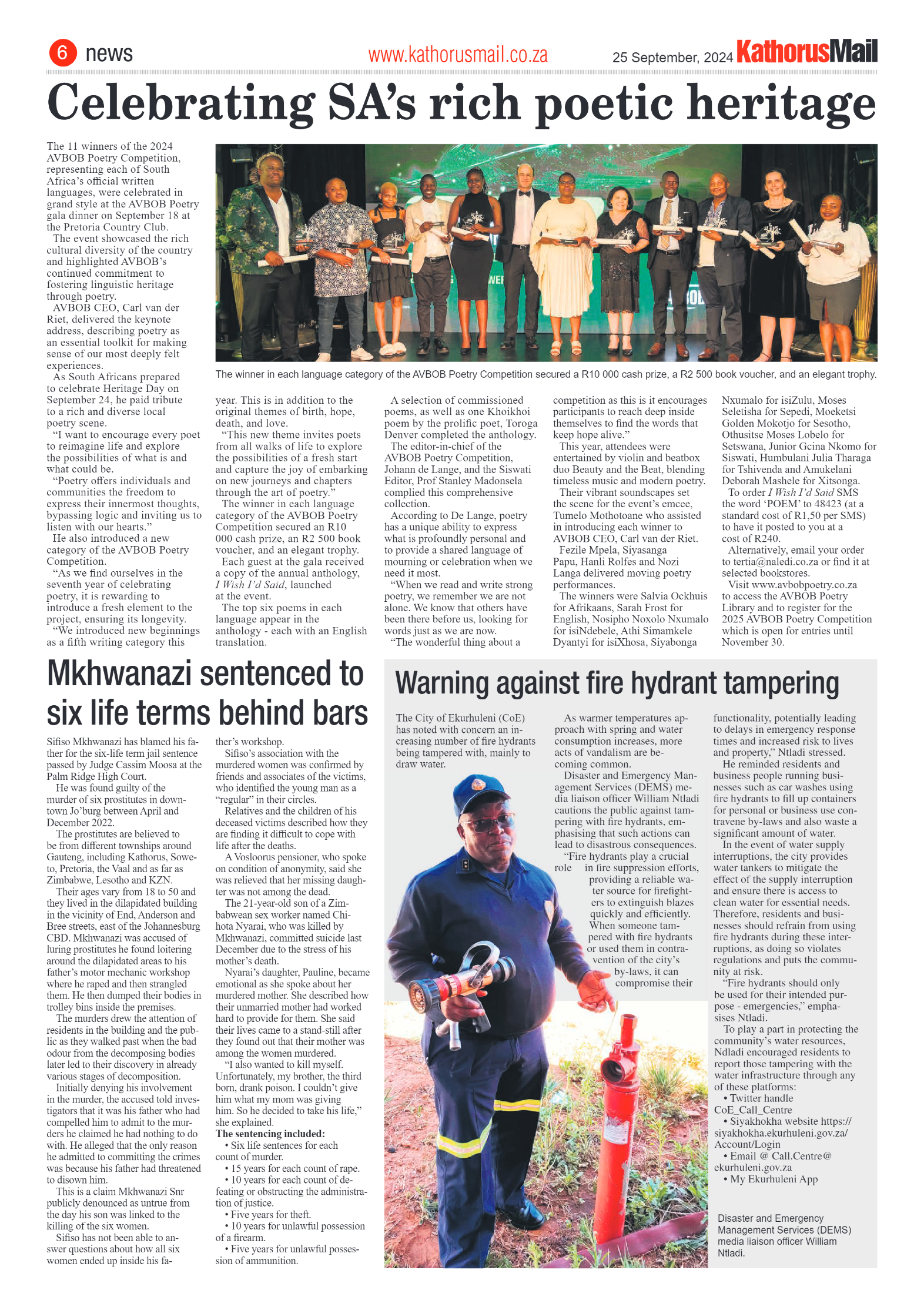 Kathorus Mail 25 September 2024 page 6