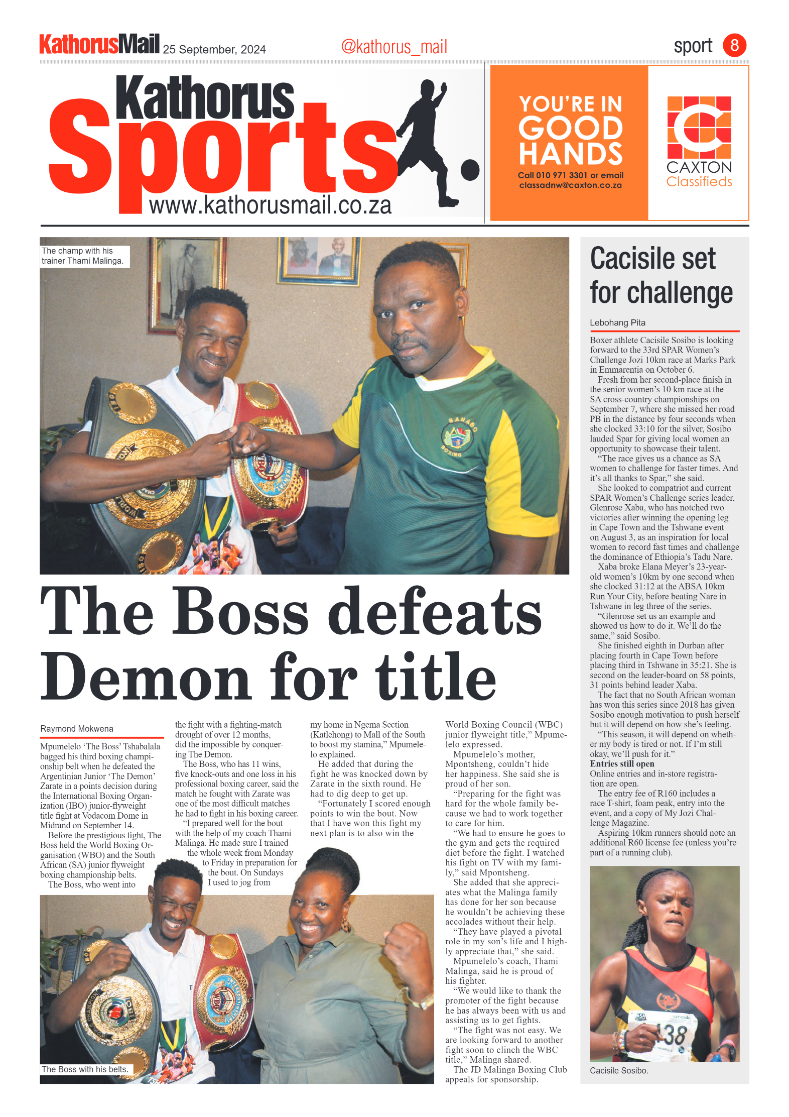Kathorus Mail 25 September 2024 page 8