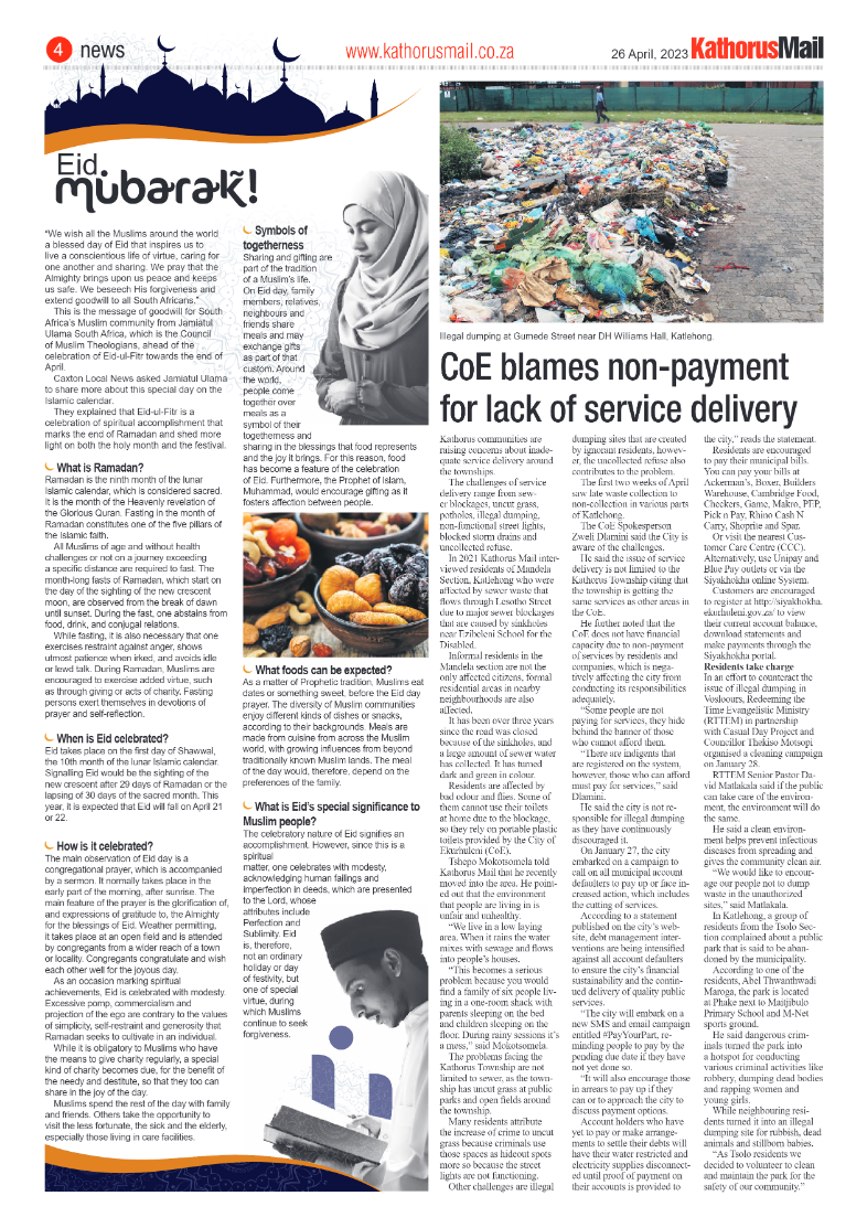 Kathorus Mail 26 April 2023 page 4