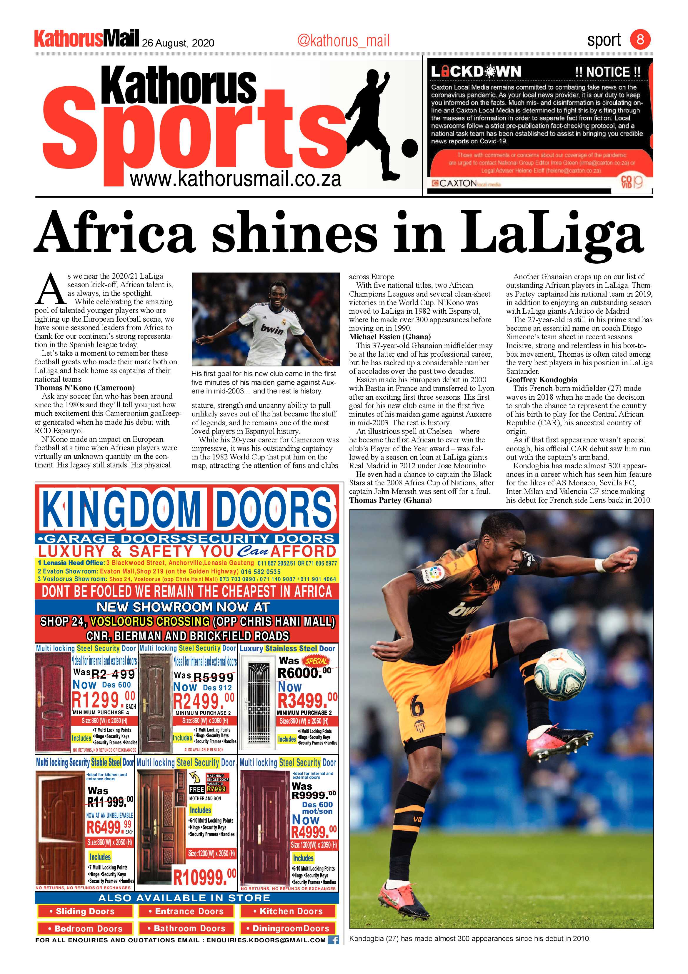 Kathorus Mail 26 August 2020 page 8