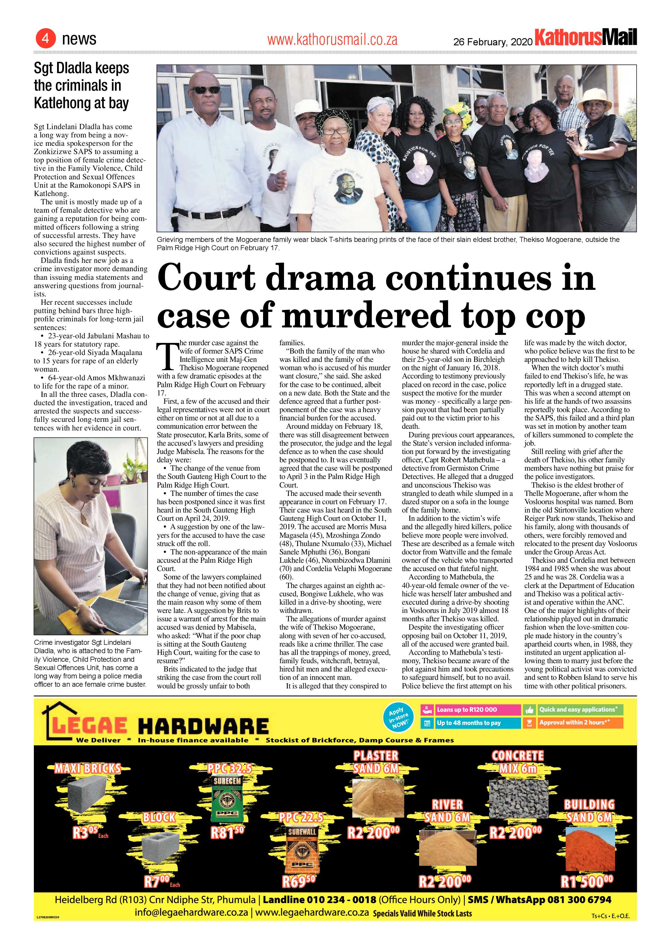 Kathorus Mail 26 February 2020 page 4