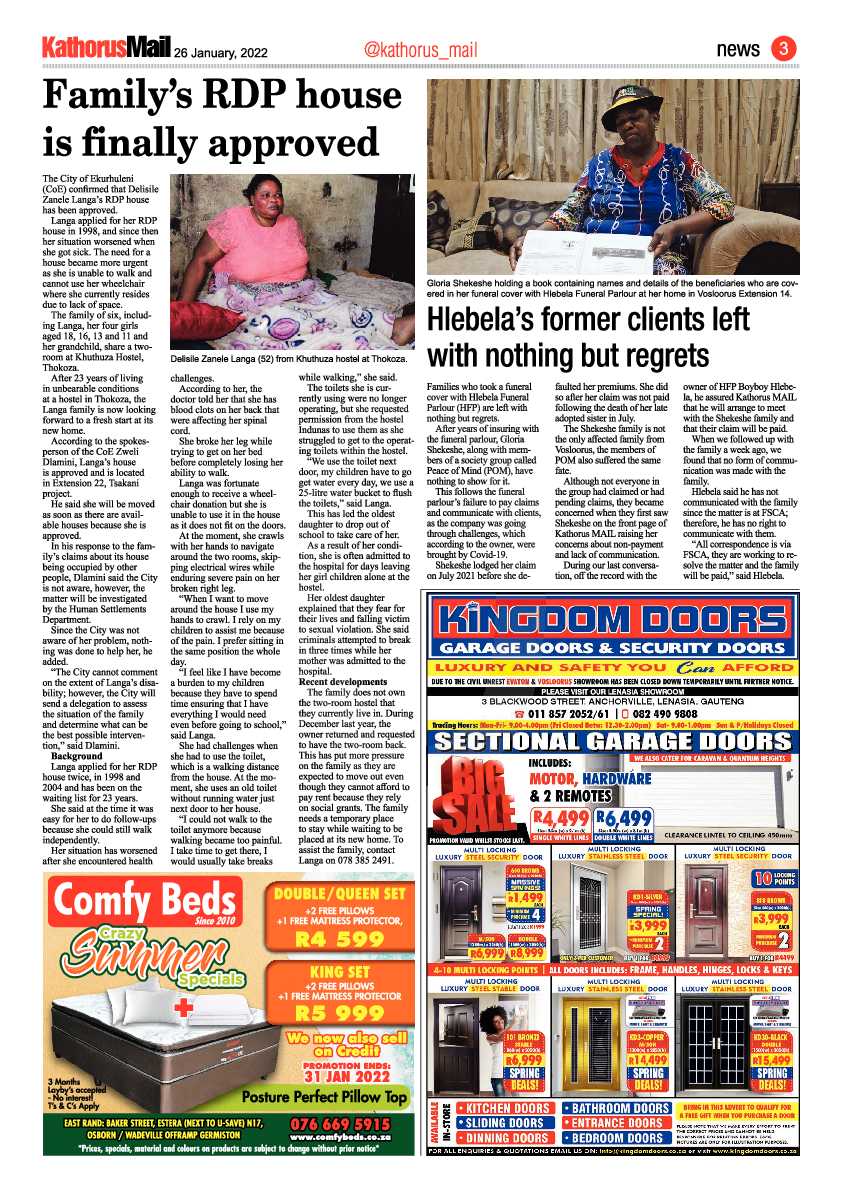 Kathorus Mail 26 January 2022 page 3