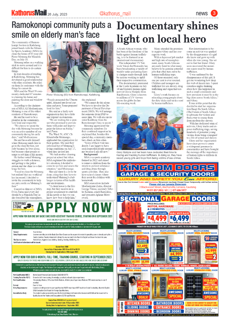 Kathorus Mail 26 July 2023 page 3