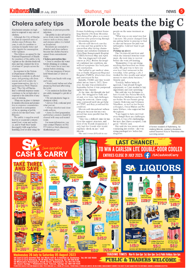 Kathorus Mail 26 July 2023 page 5