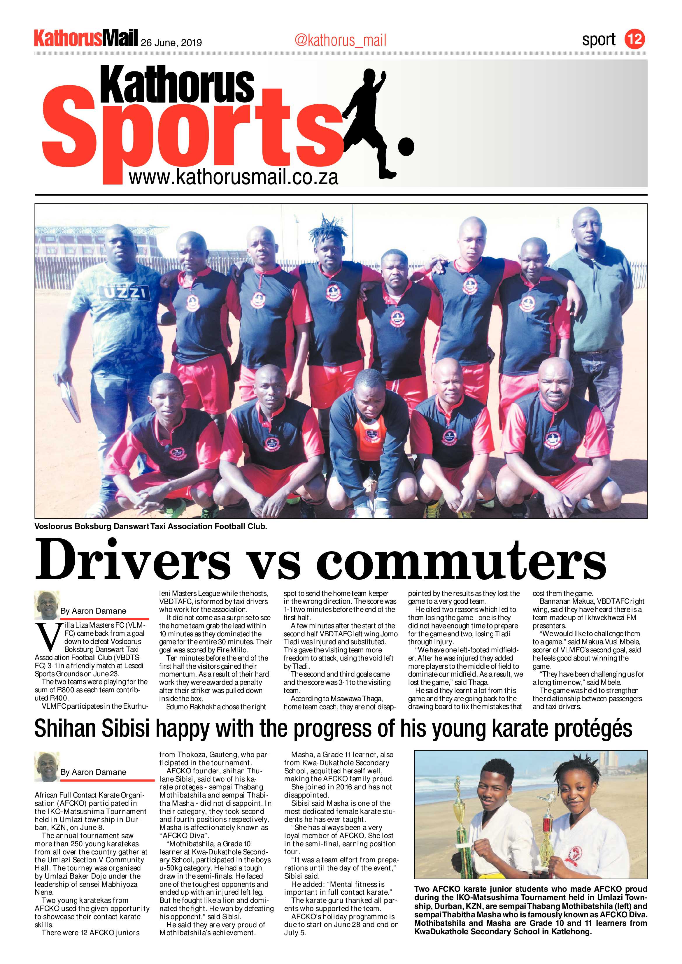 Kathorus Mail 26 June 2019 page 12
