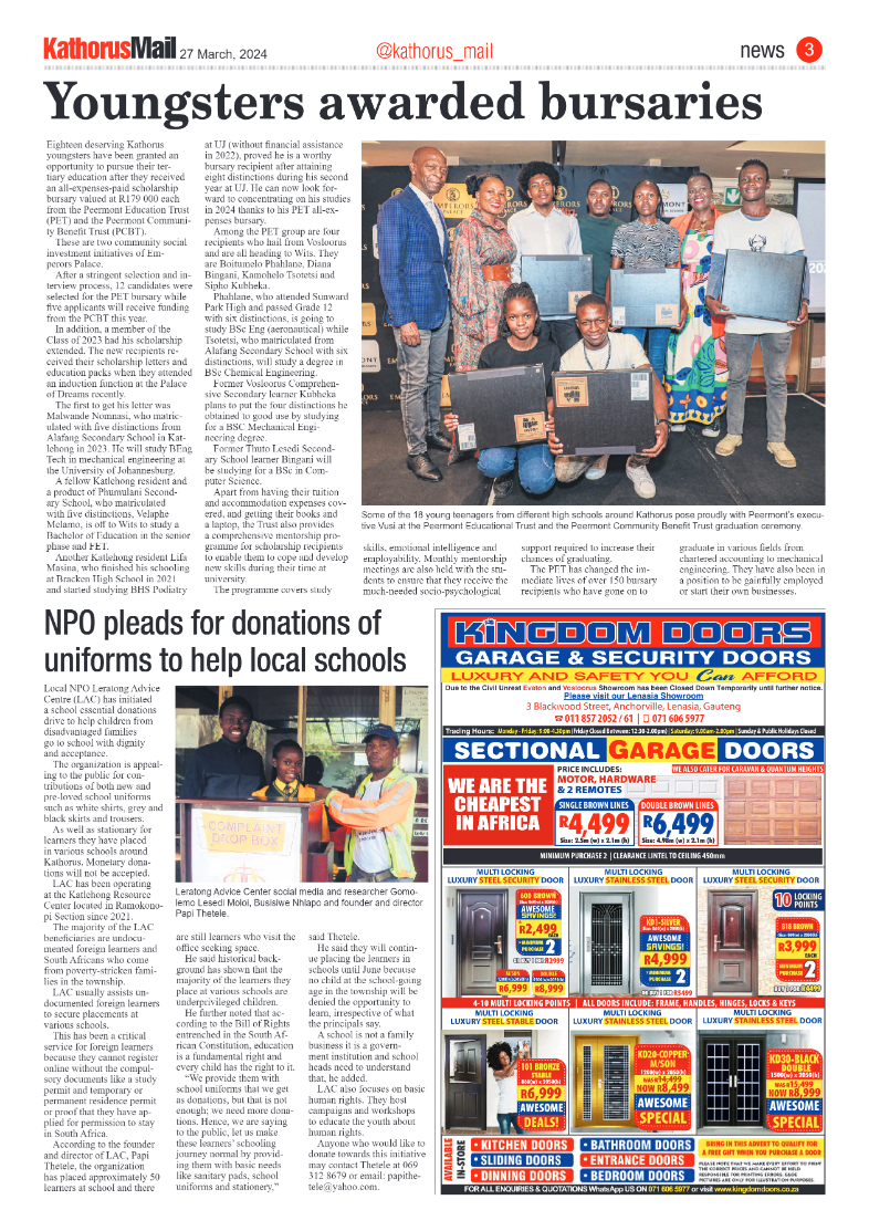 Kathorus Mail 26 March 2024 page 3