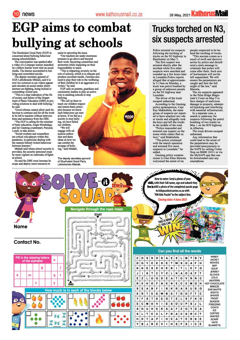 Kathorus Mail 26 May 2021 page 10