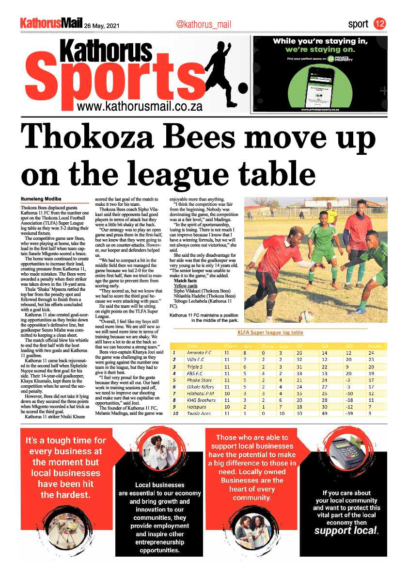 Kathorus Mail 26 May 2021 page 12
