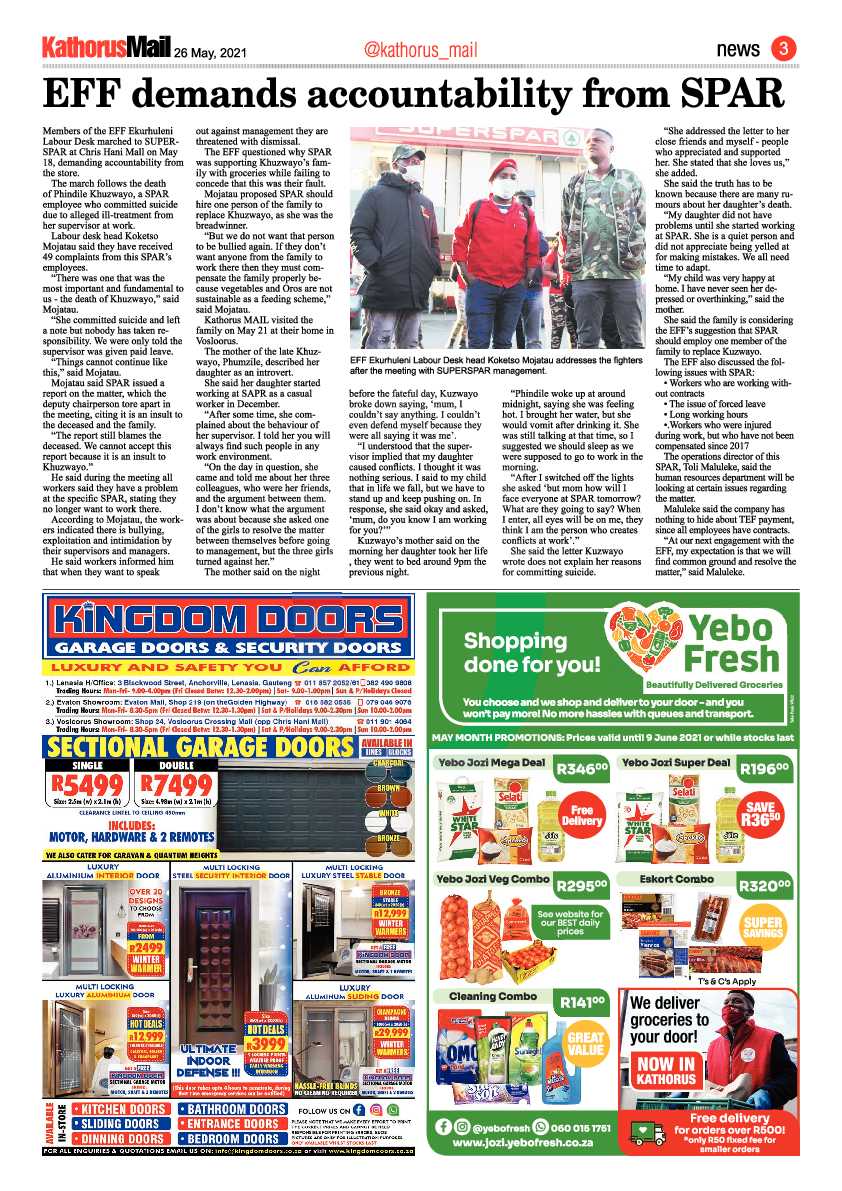 Kathorus Mail 26 May 2021 page 3