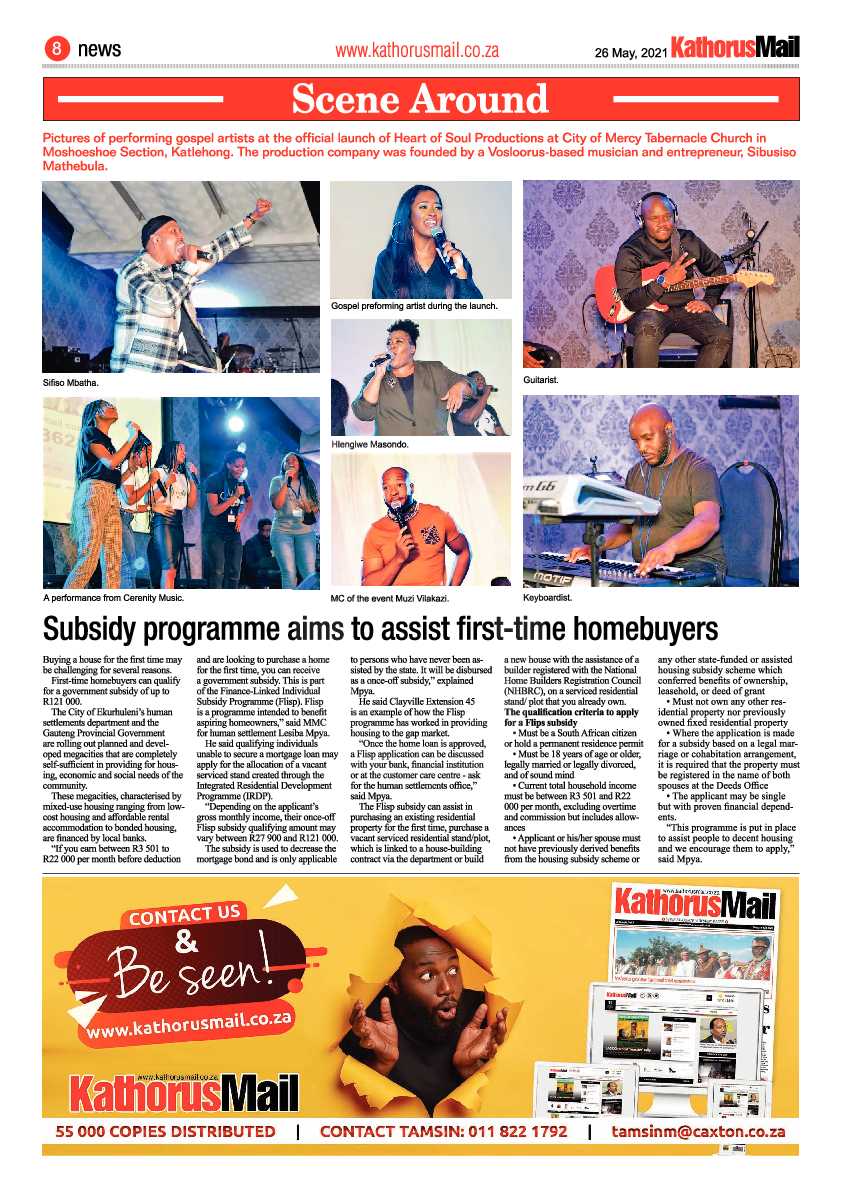 Kathorus Mail 26 May 2021 page 8