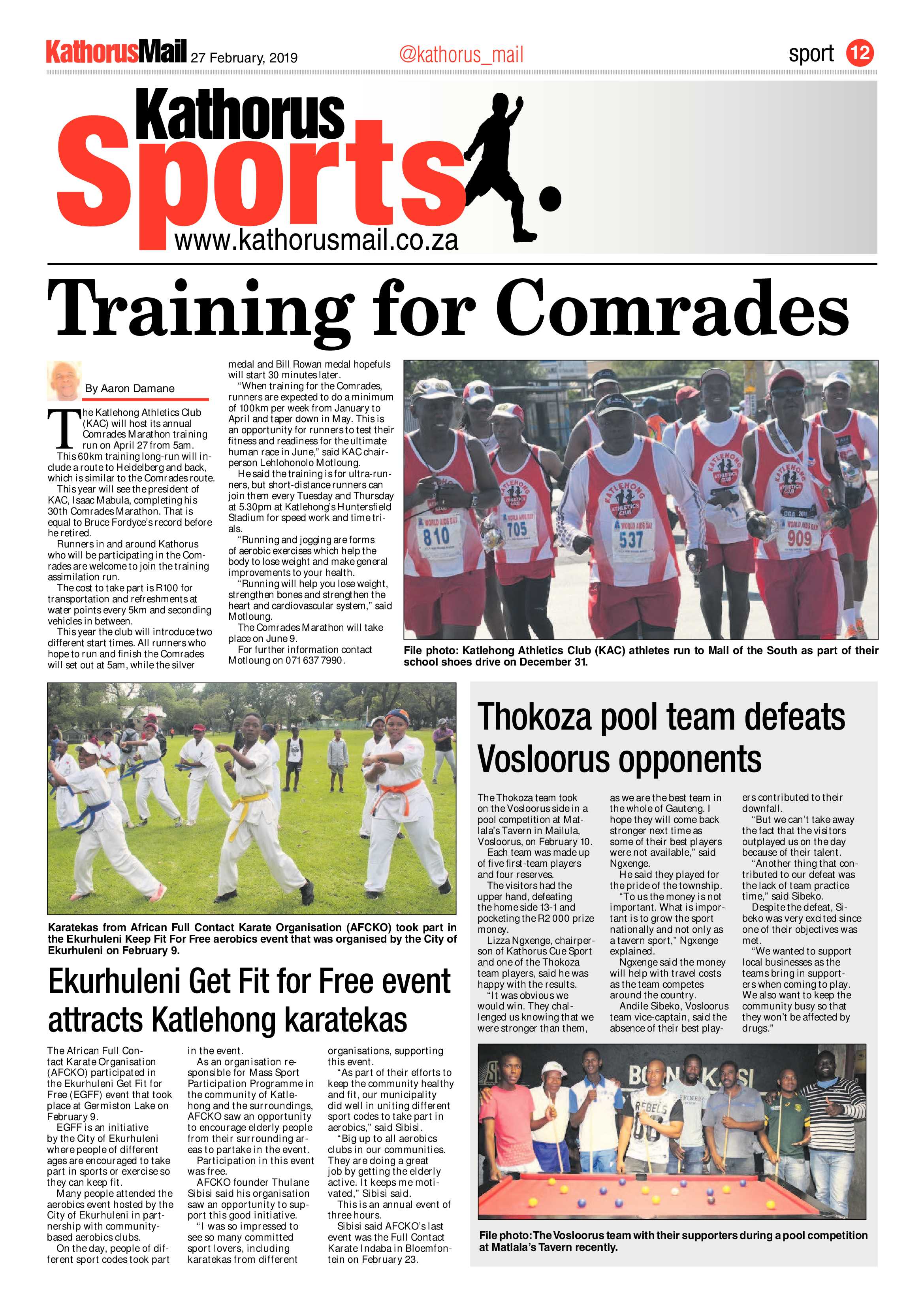 Kathorus Mail 27 February 2019 page 12
