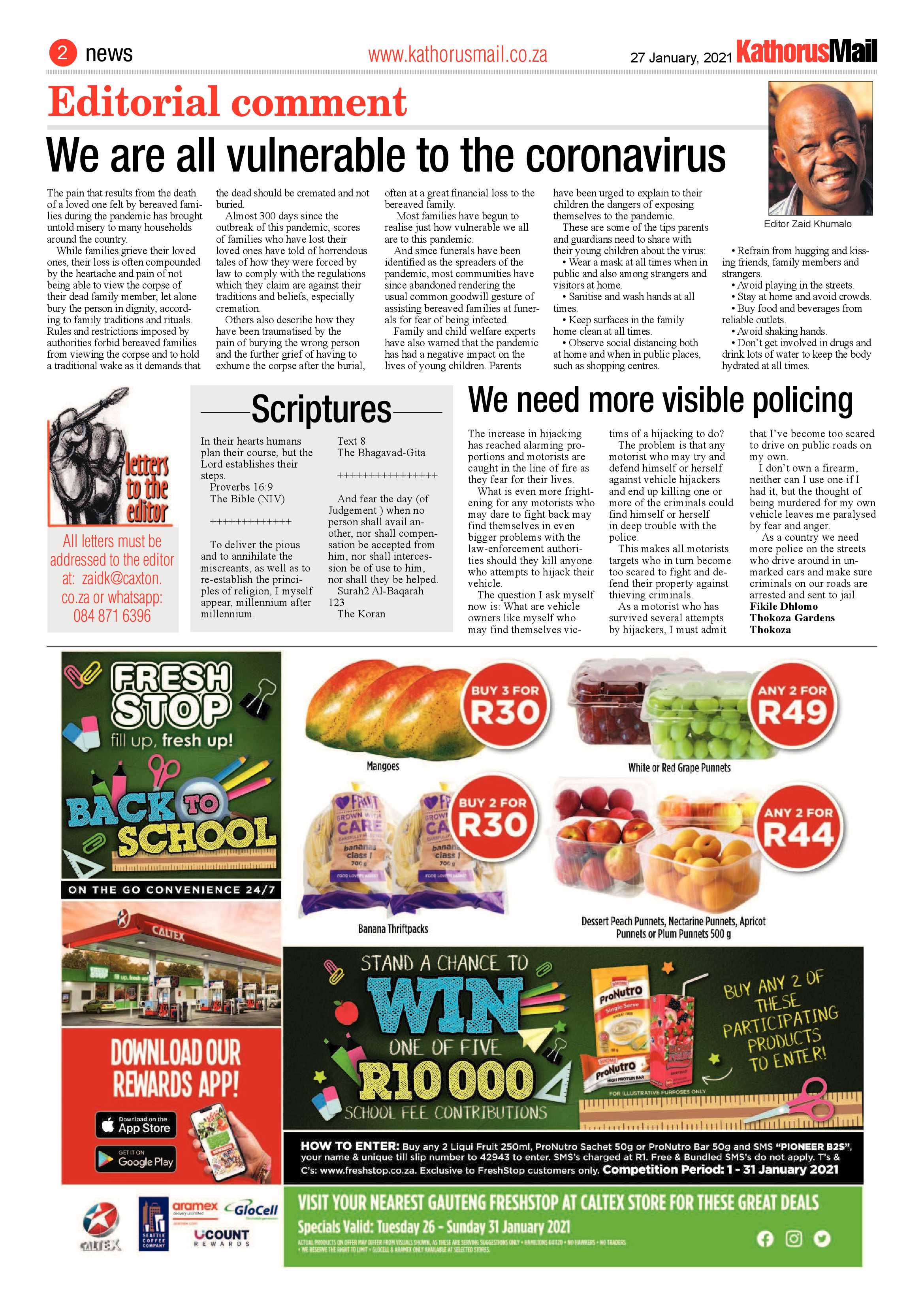 Kathorus Mail 27 January 2021 page 2