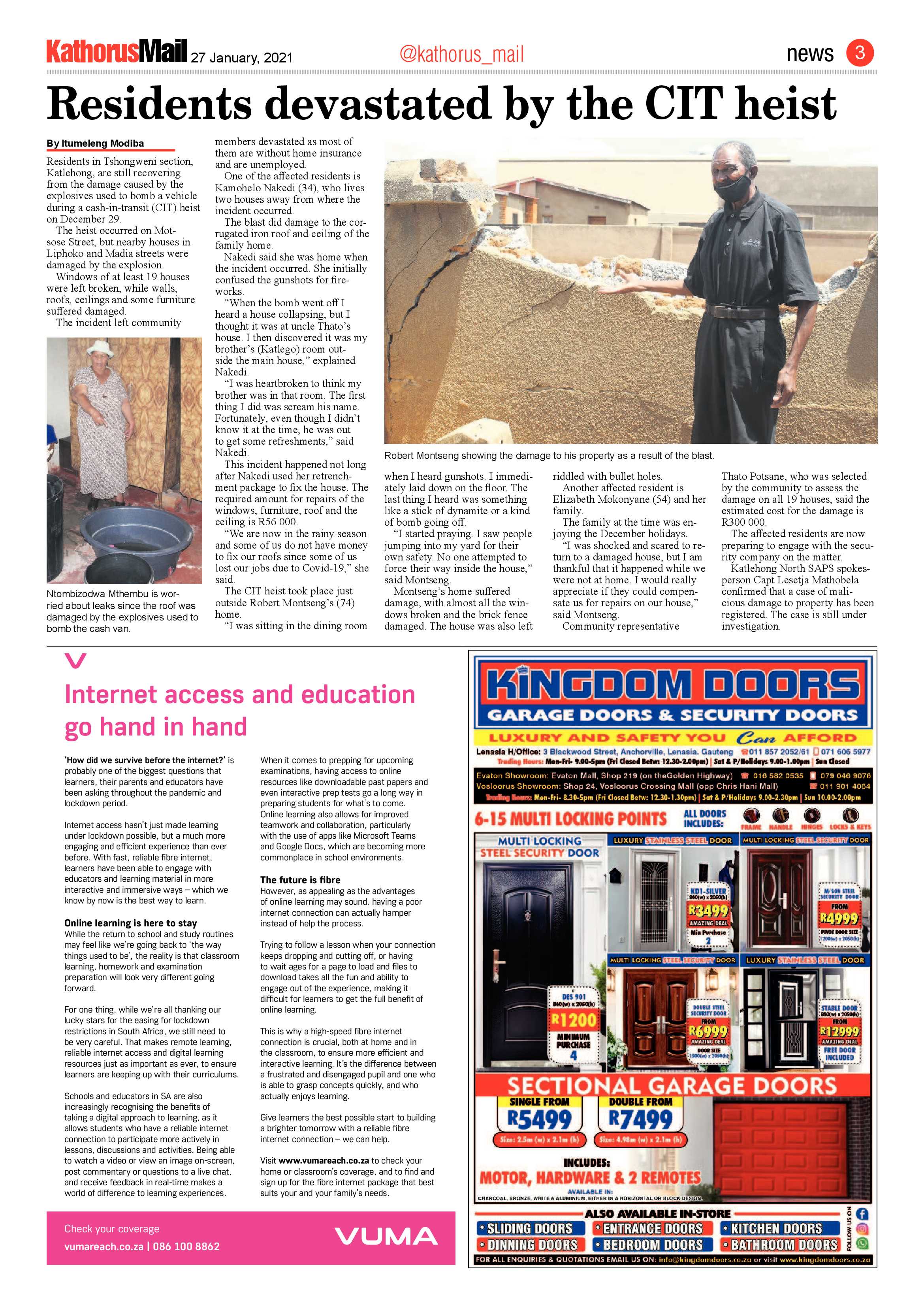 Kathorus Mail 27 January 2021 page 3