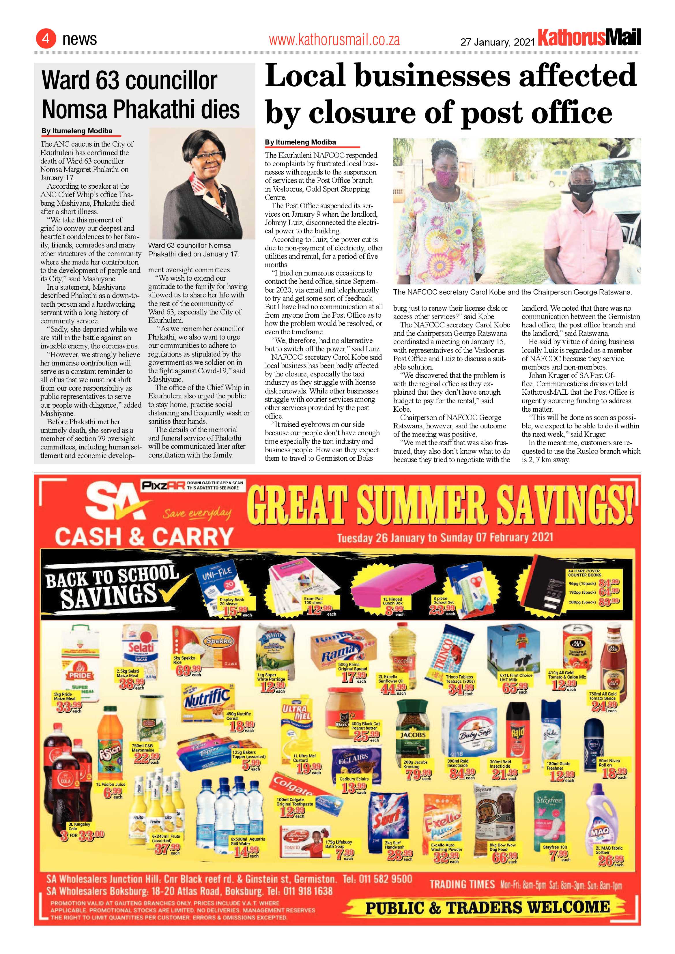 Kathorus Mail 27 January 2021 page 4