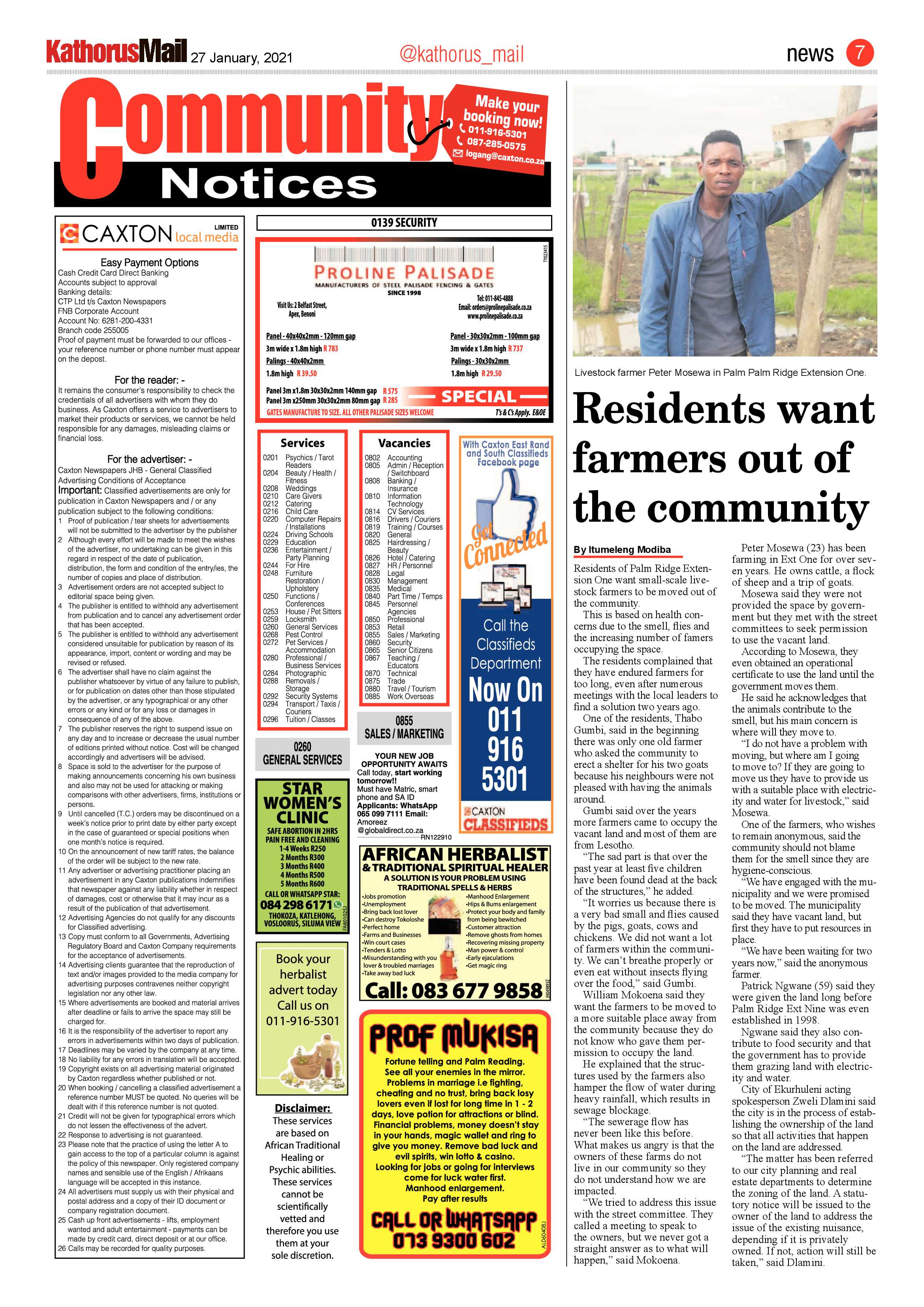 Kathorus Mail 27 January 2021 page 7