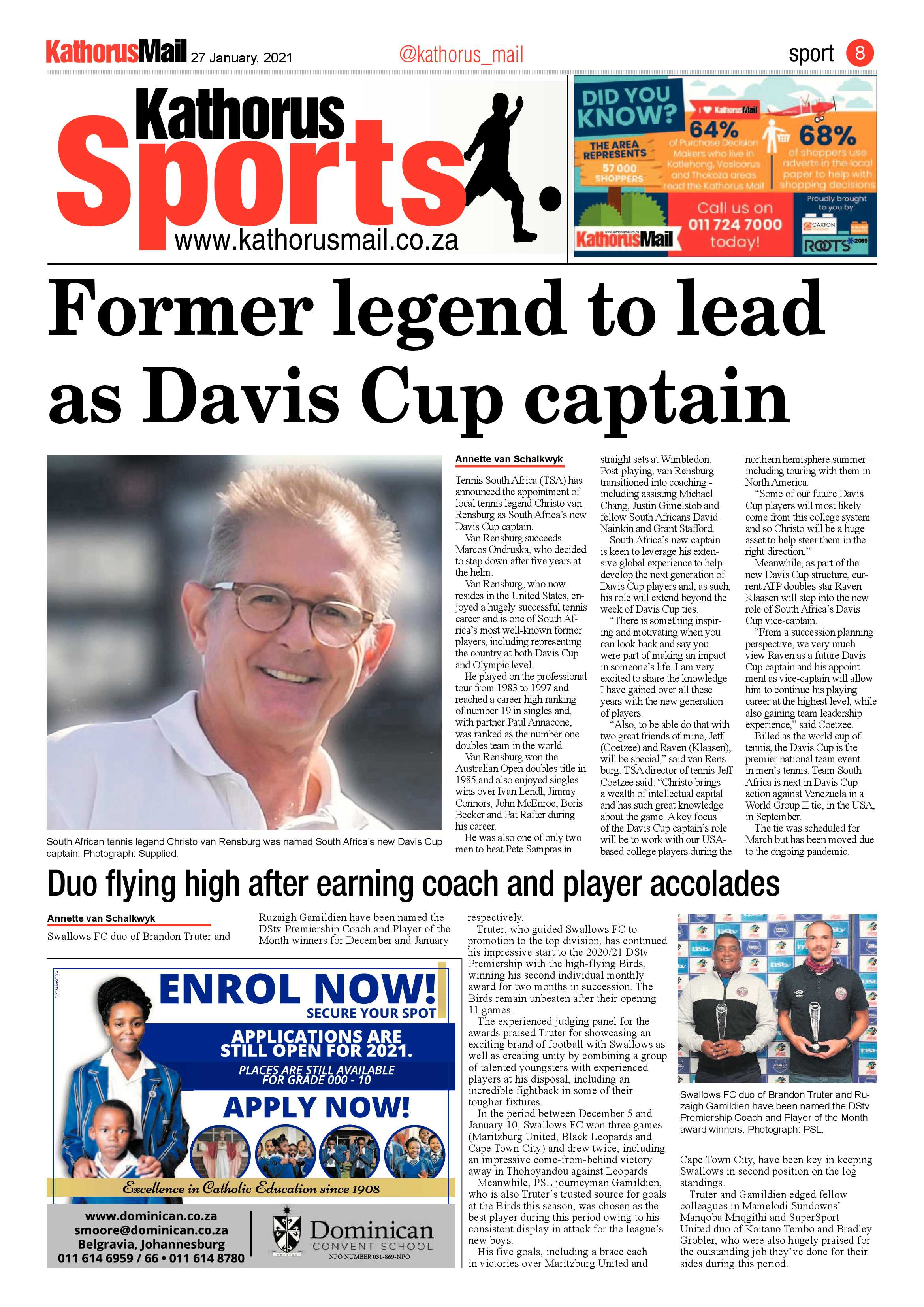 Kathorus Mail 27 January 2021 page 8