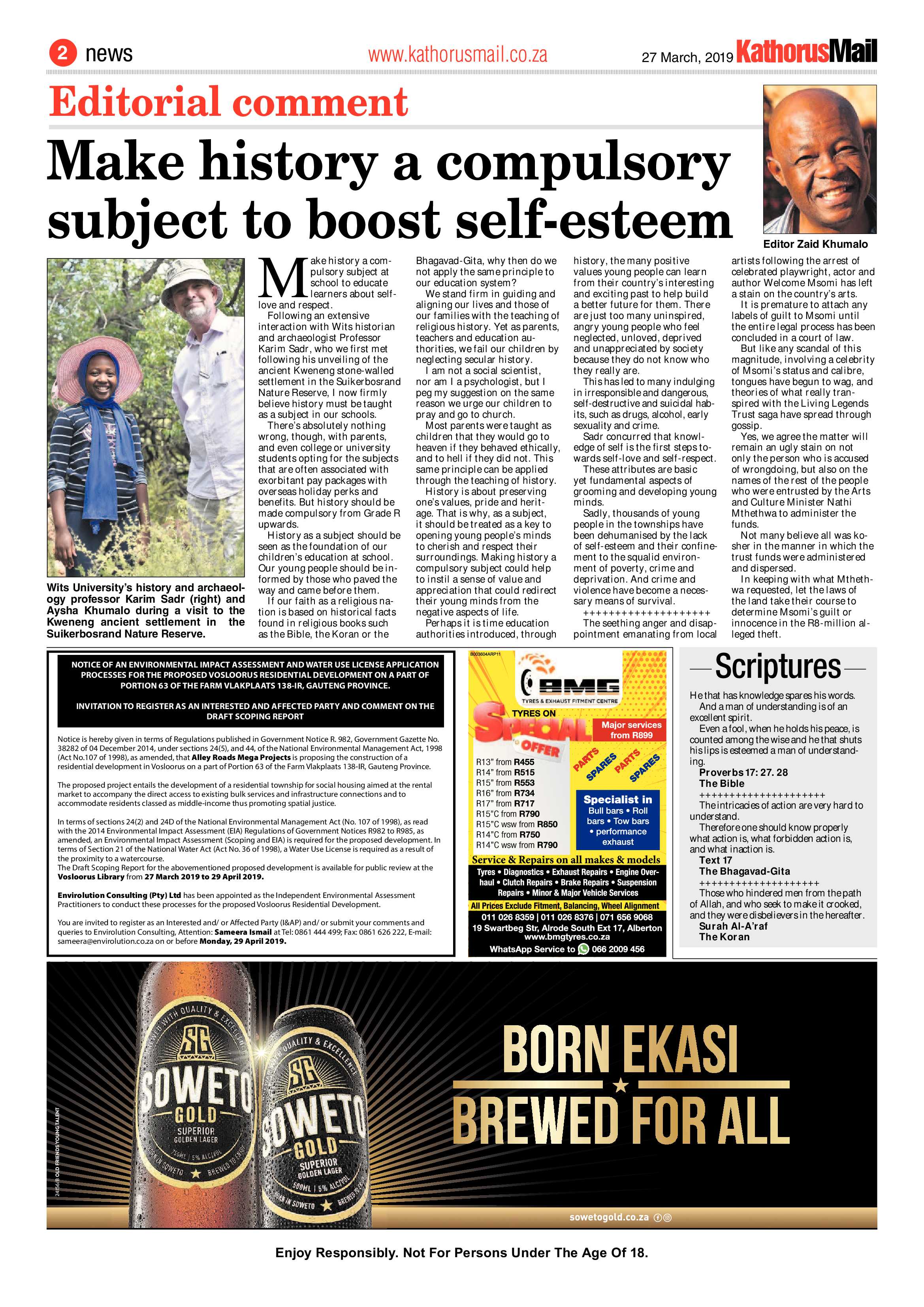 Kathorus Mail 27 March 2019 page 2