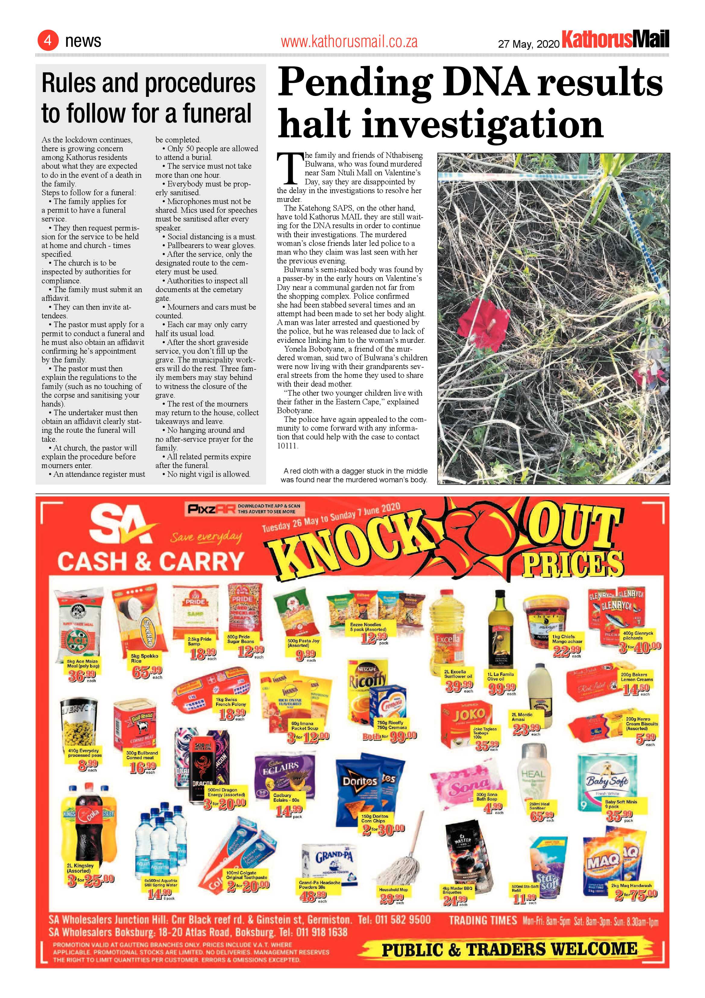 Kathorus Mail 27 May 2020 page 4