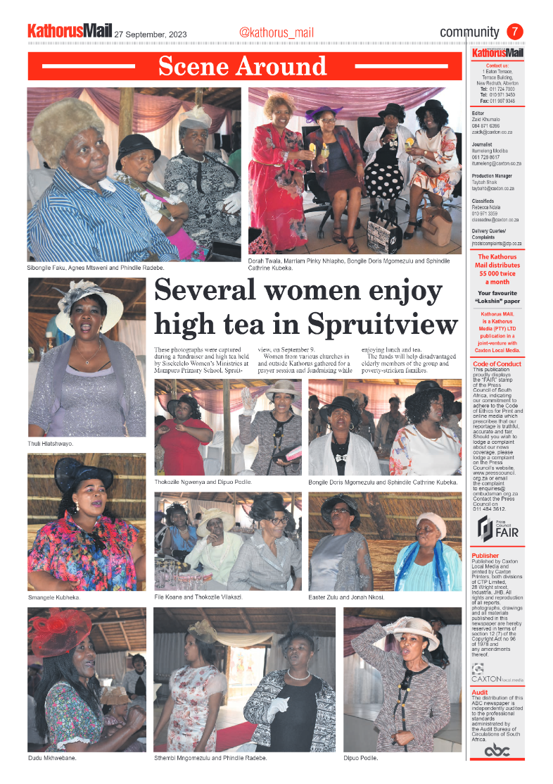 Kathorus Mail 27 September 2023 page 7