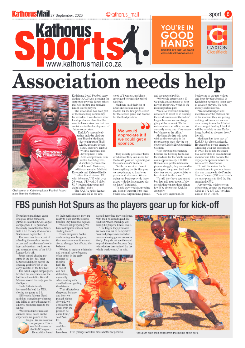 Kathorus Mail 27 September 2023 page 8