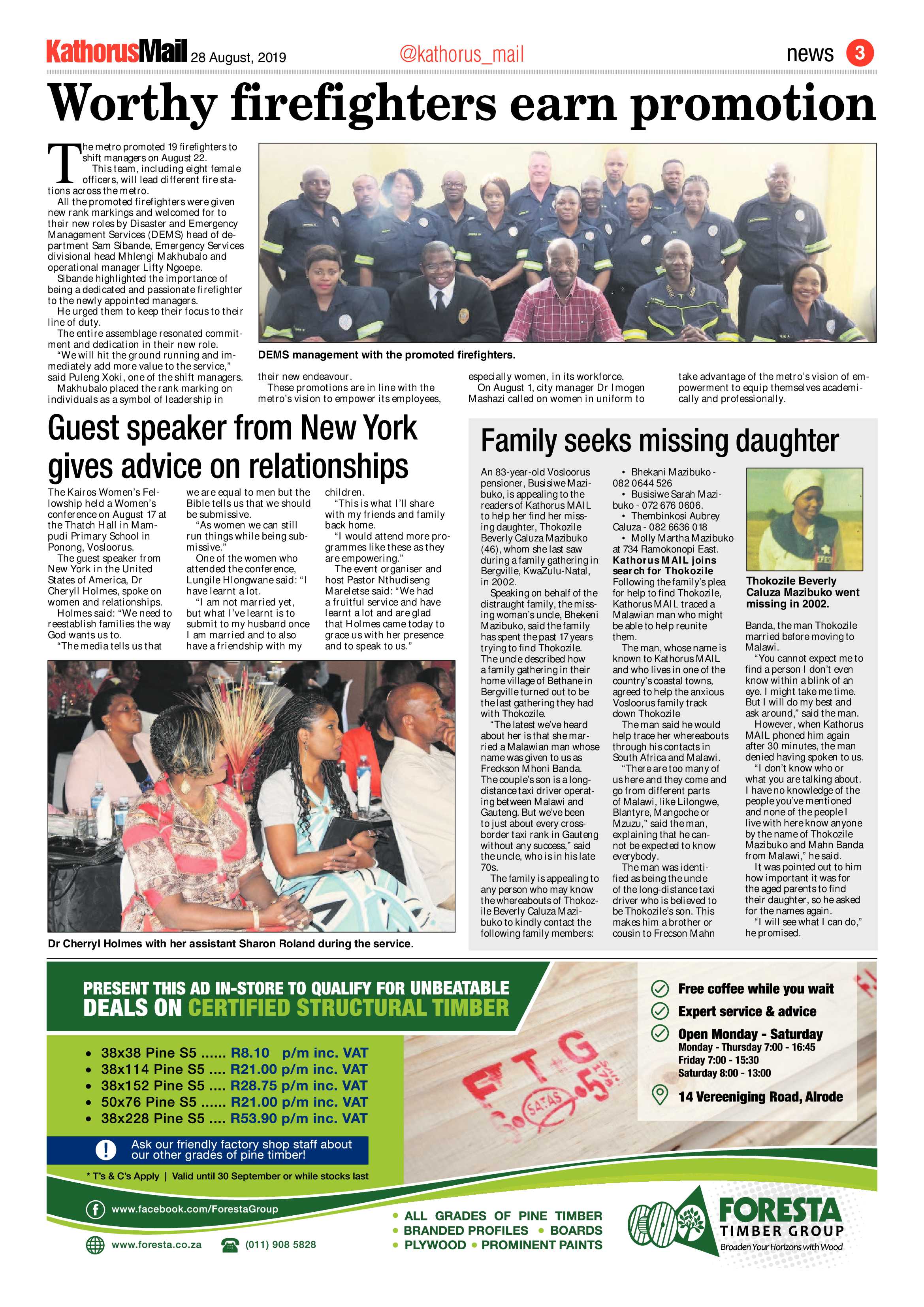 Kathorus Mail 28 August 2019 page 3