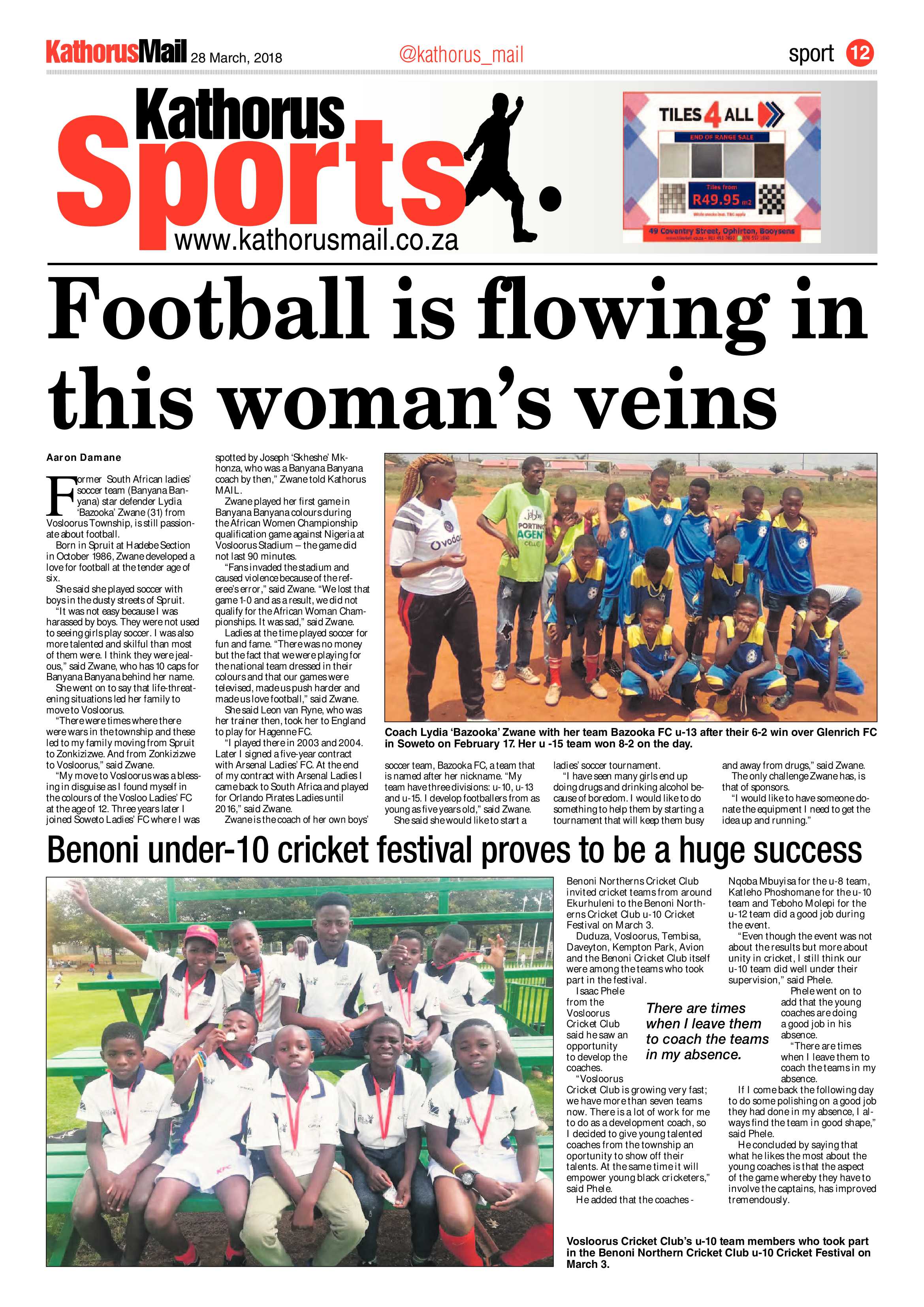 Kathorus Mail 28 March 2018 page 14