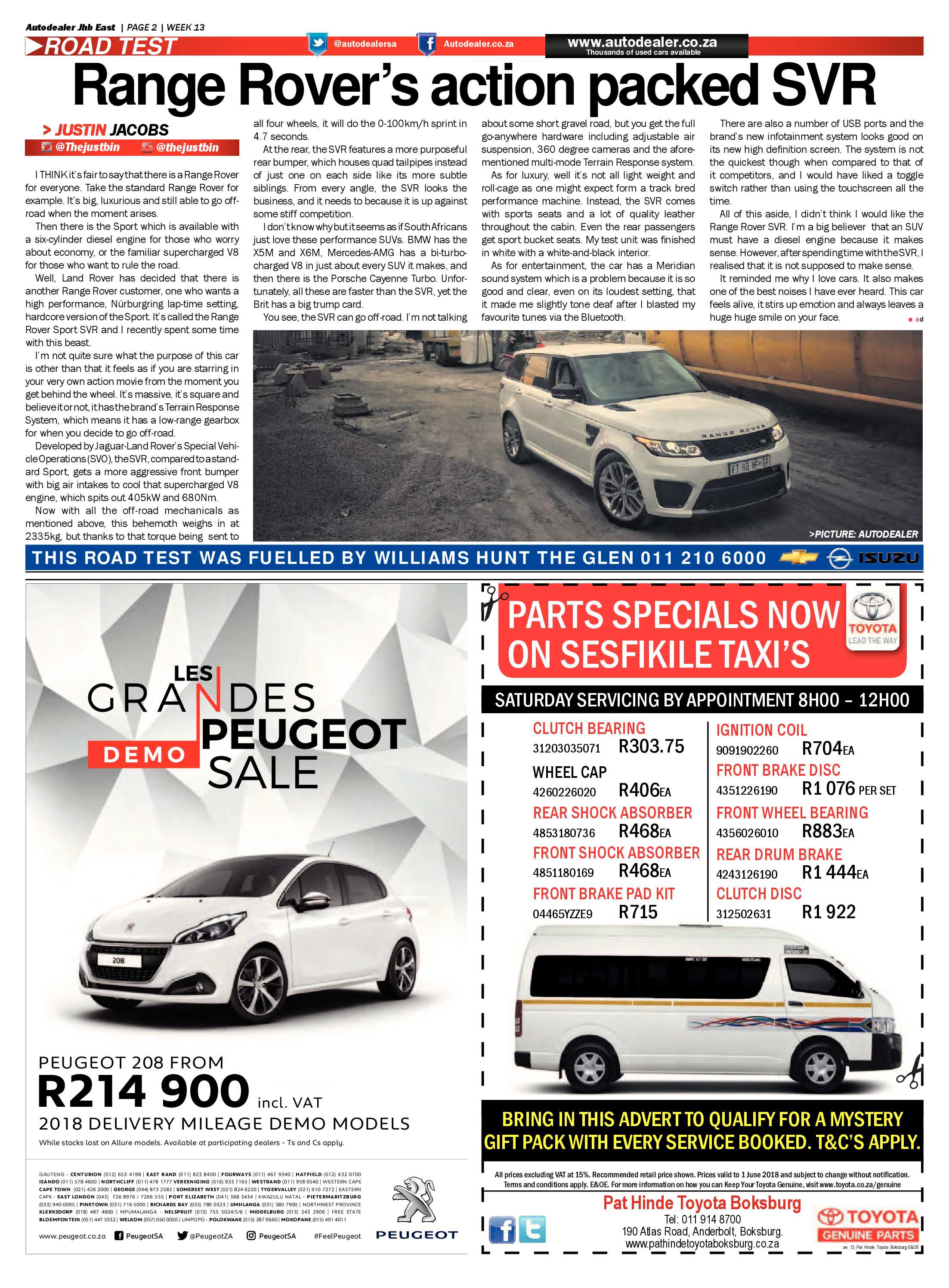 Kathorus Mail 28 March 2018 page 18