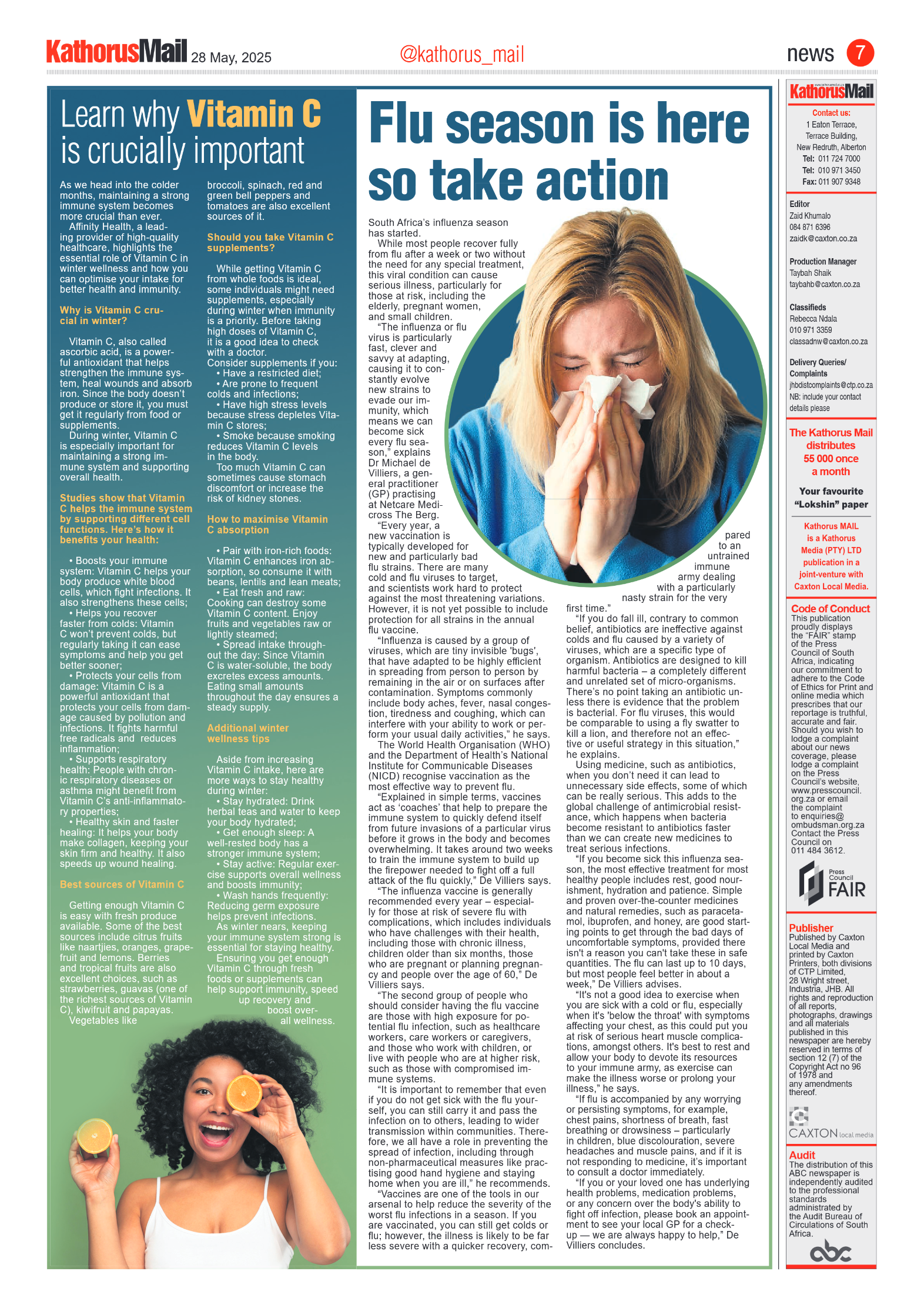 Kathorus Mail 28 May 2025 page 7