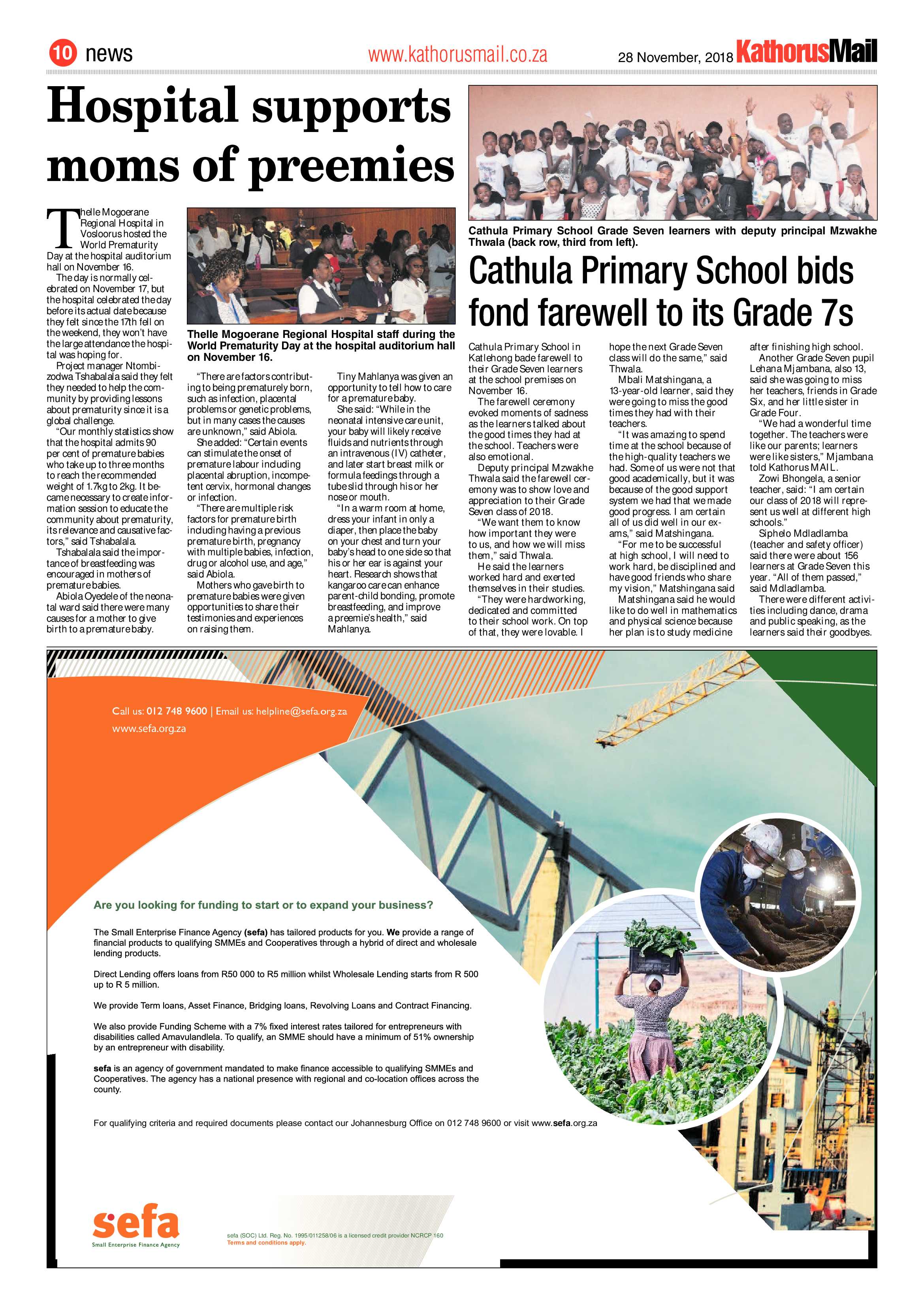Kathorus Mail 28 November 2018 page 10