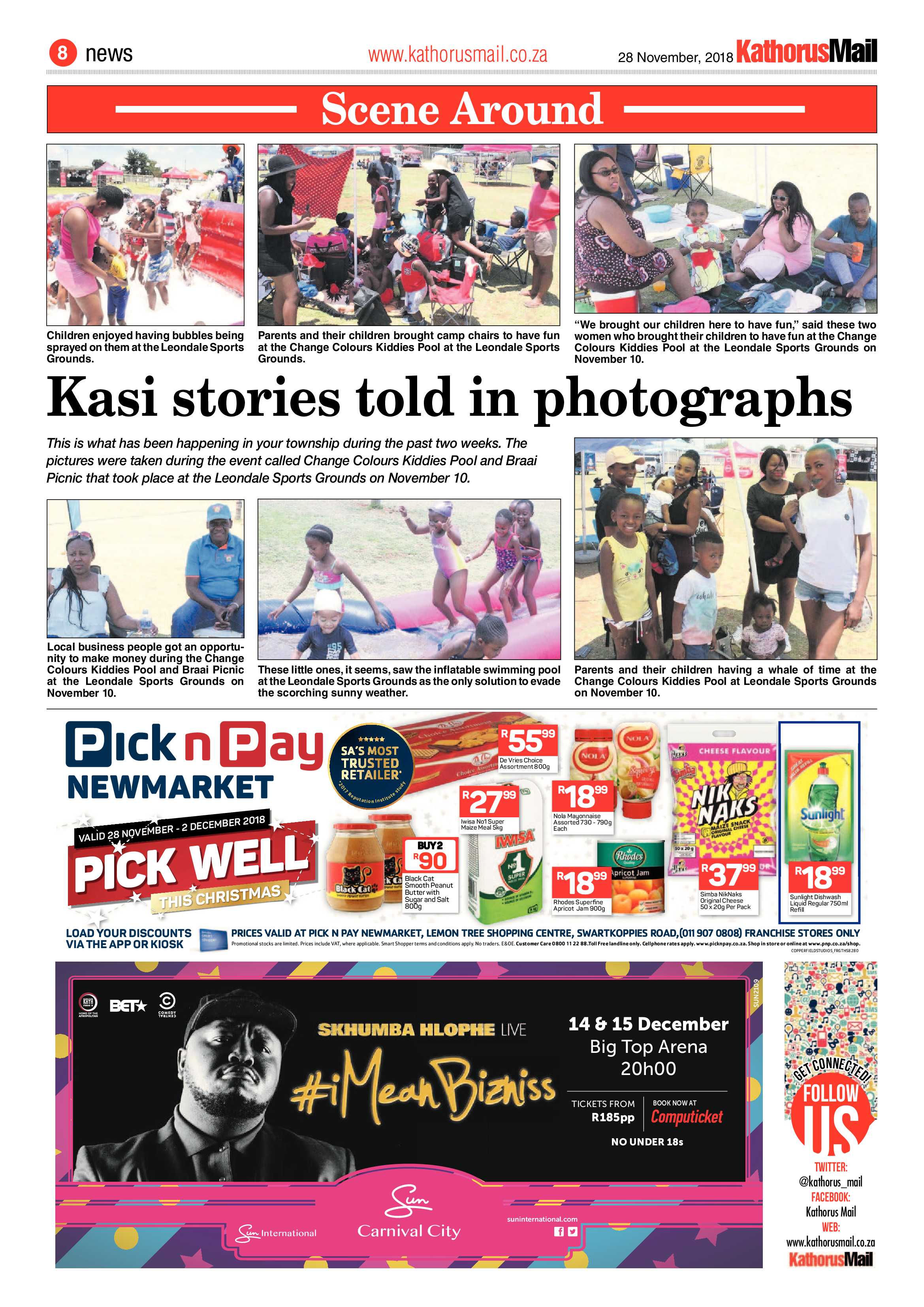 Kathorus Mail 28 November 2018 page 8