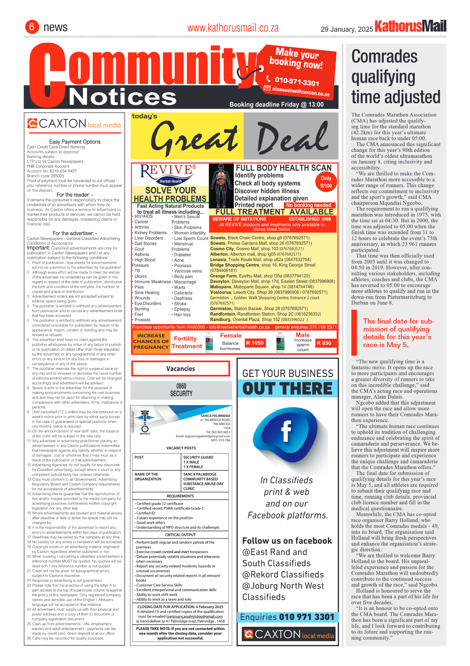 Kathorus Mail 29 January 2024 page 6