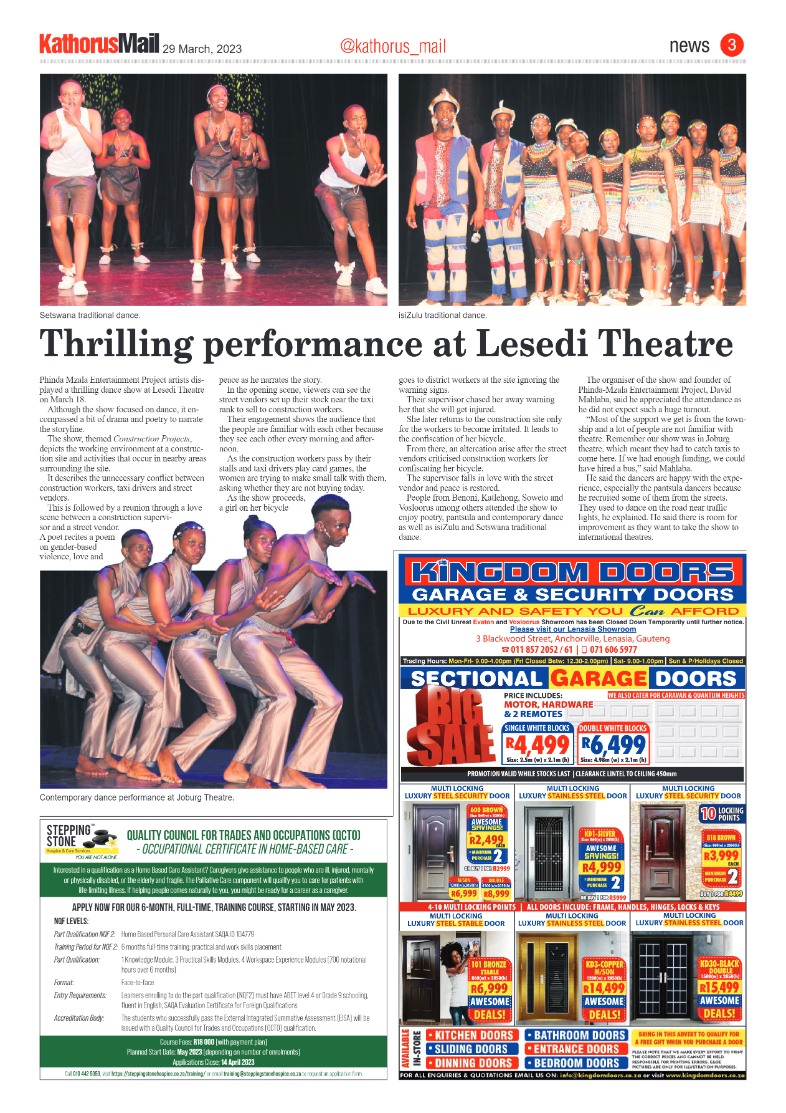 Kathorus Mail 29 March 2023 page 3