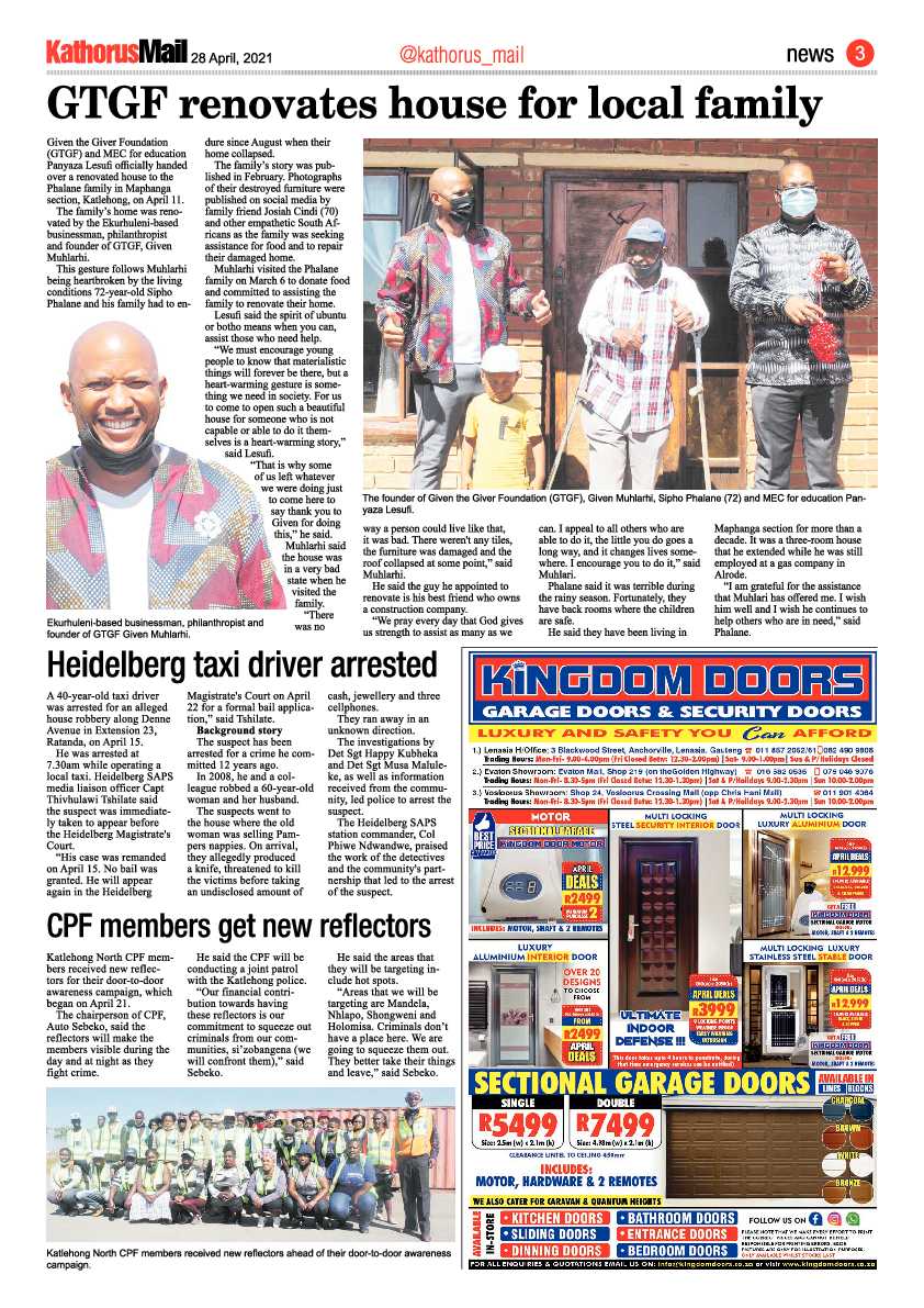 Kathorus Mail 30 April 2021 page 3