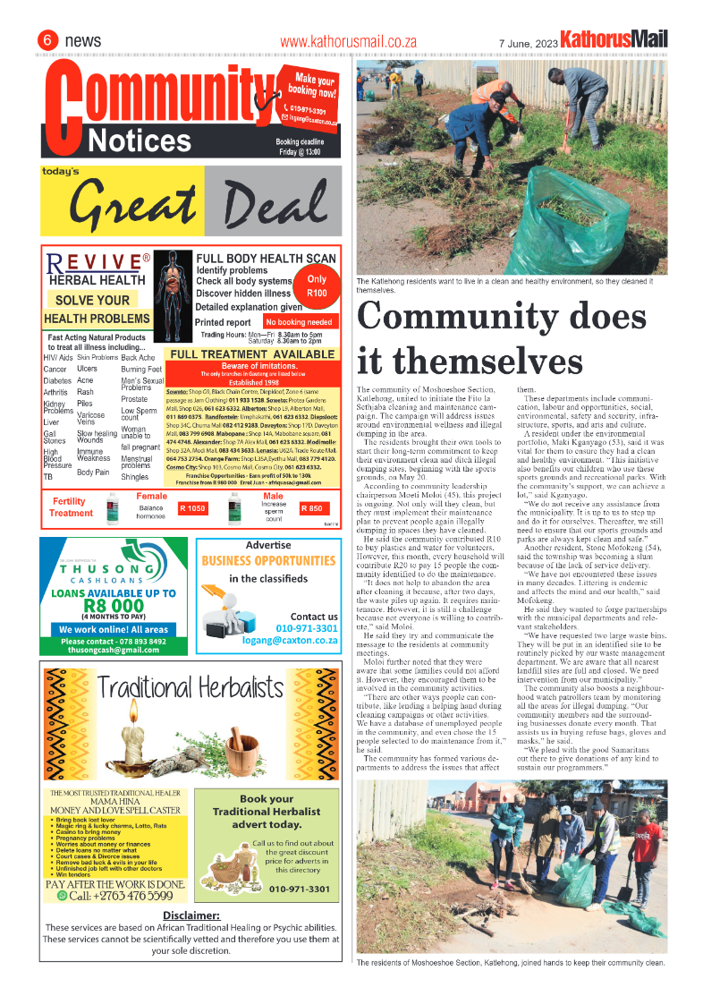 Kathorus Mail 7 June 2023 page 6