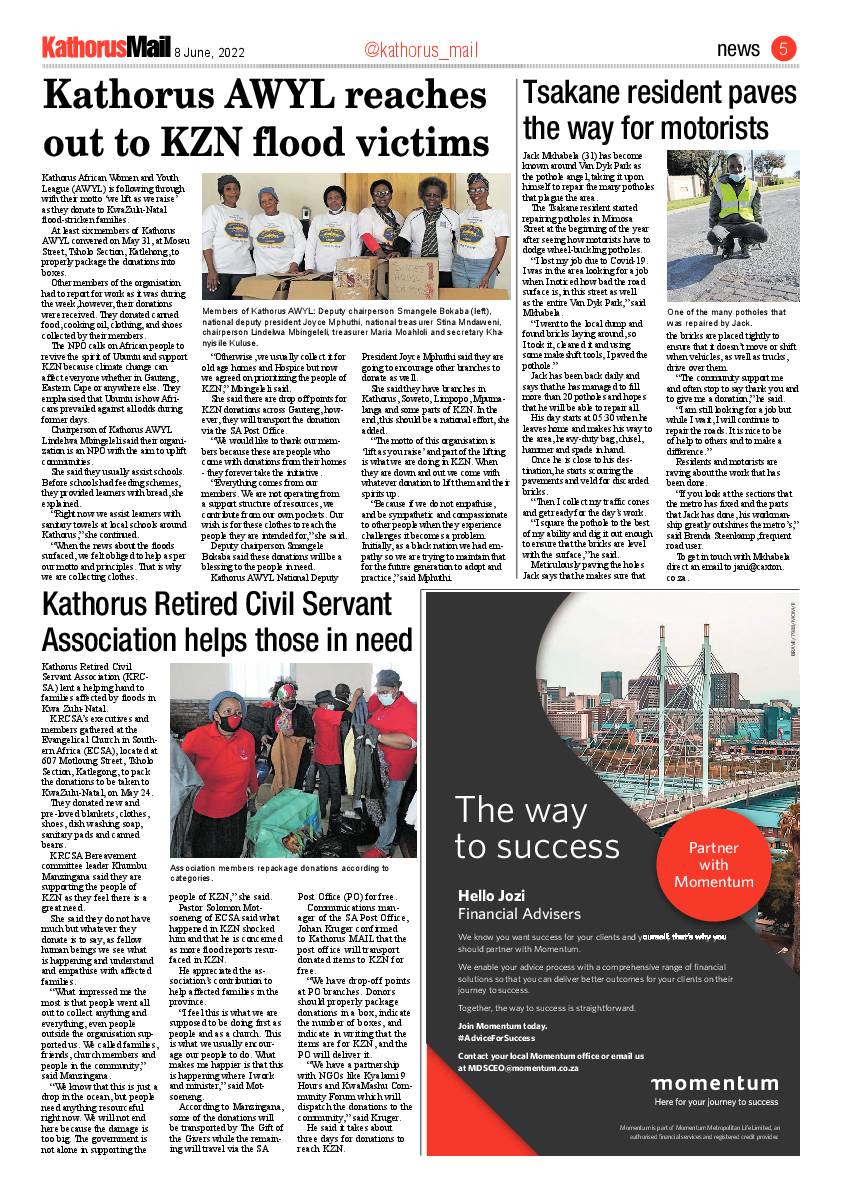Kathorus Mail 8 June 2022 page 5