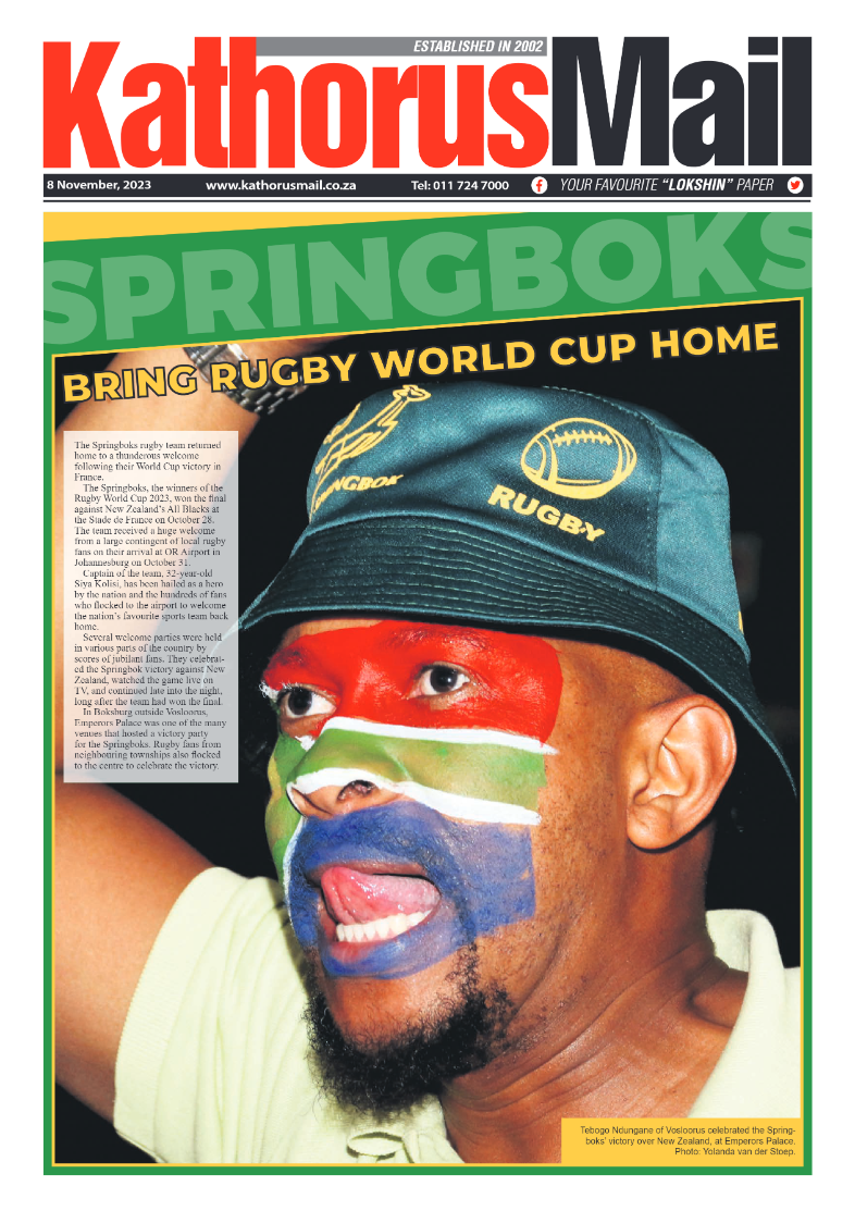 Kathorus Mail 8 November 2023 page 1