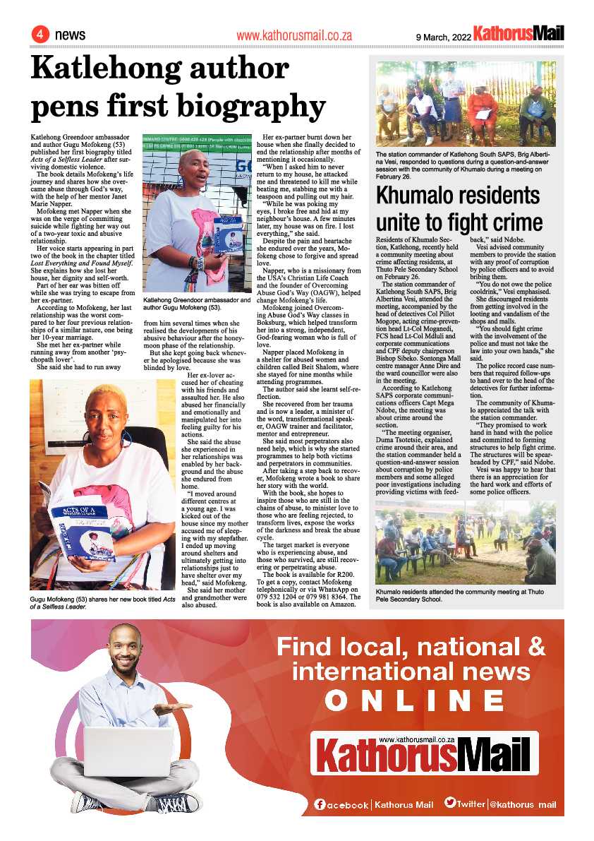 Kathorus Mail 9 March 2022 page 4