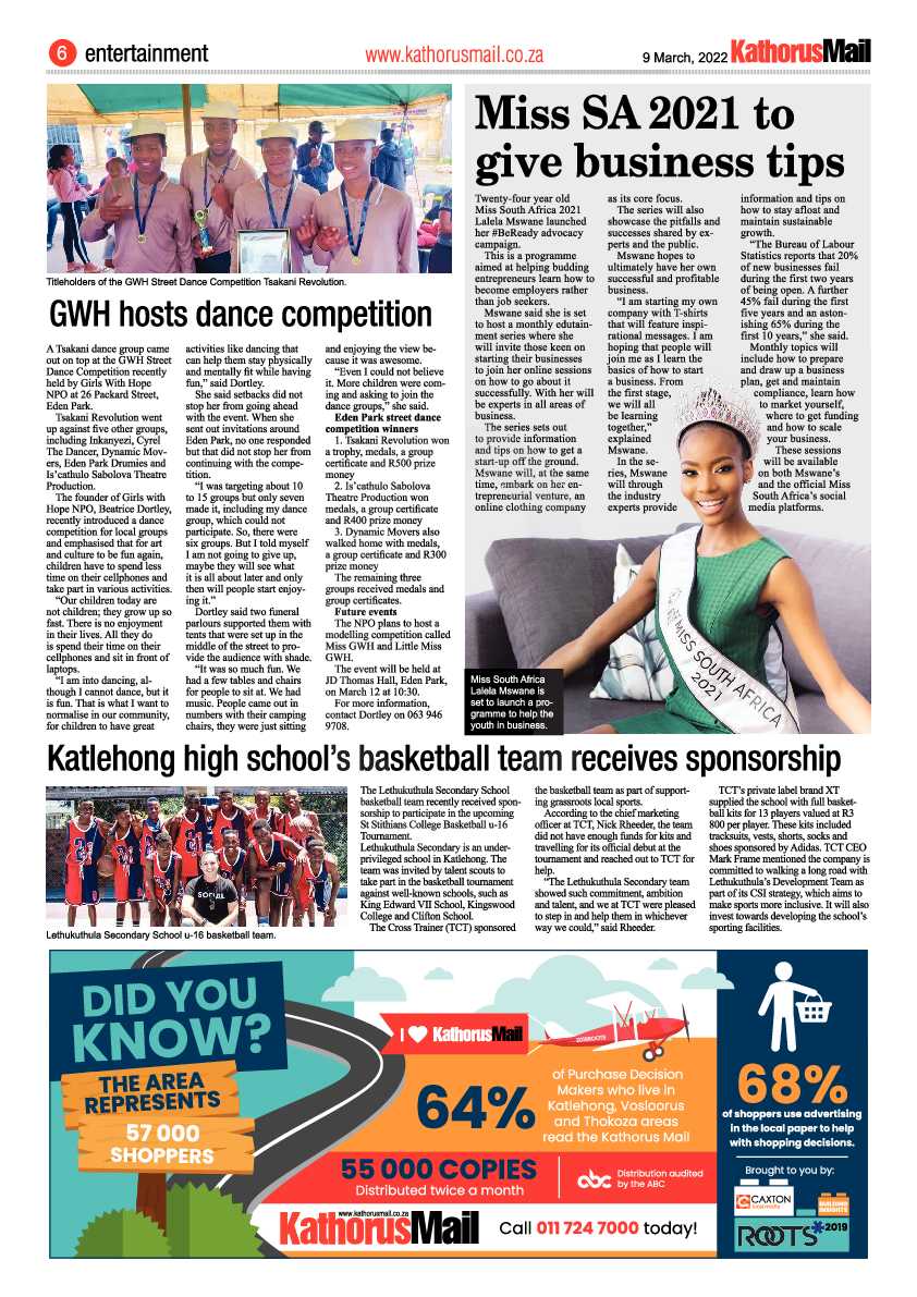 Kathorus Mail 9 March 2022 page 6