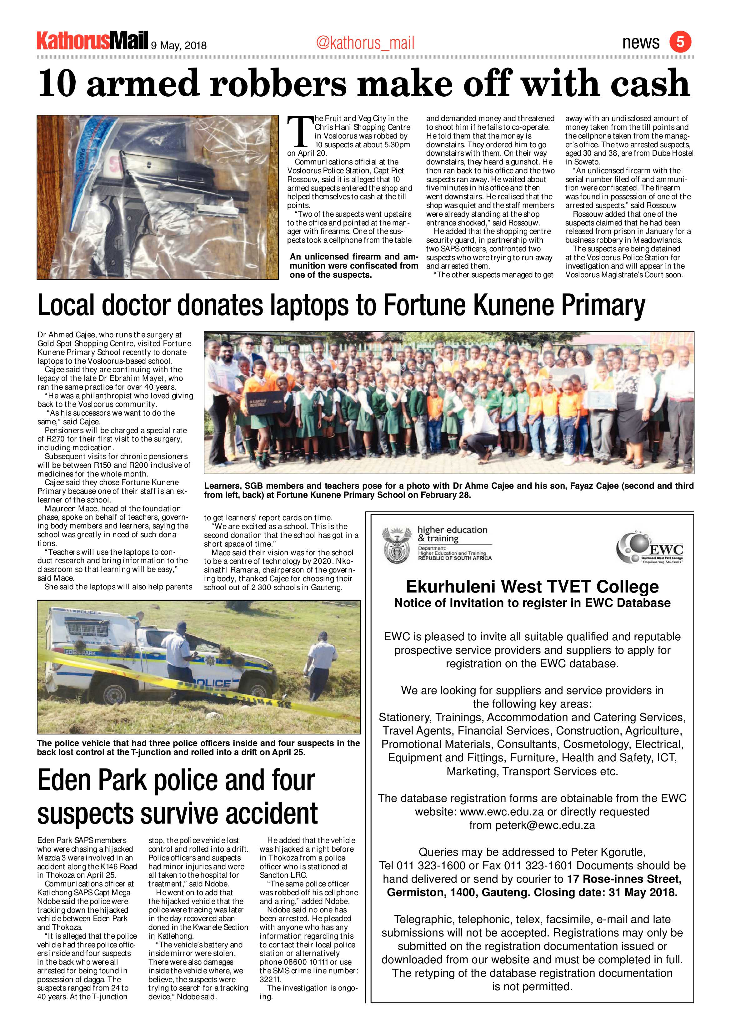 Kathorus Mail 9 May 2018 page 5