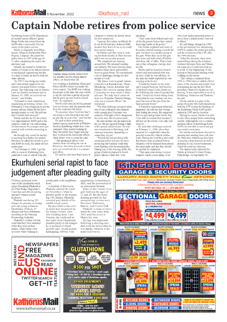 Kathorus Mail 9 Nov 2022 page 3