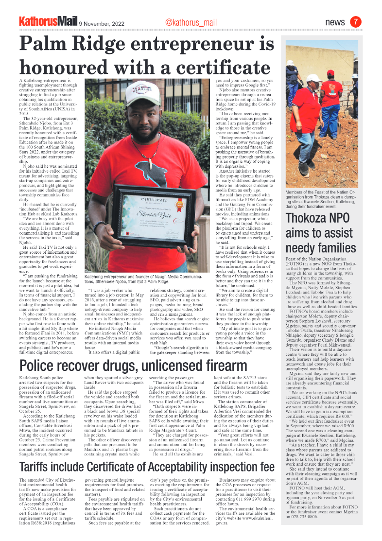 Kathorus Mail 9 Nov 2022 page 7