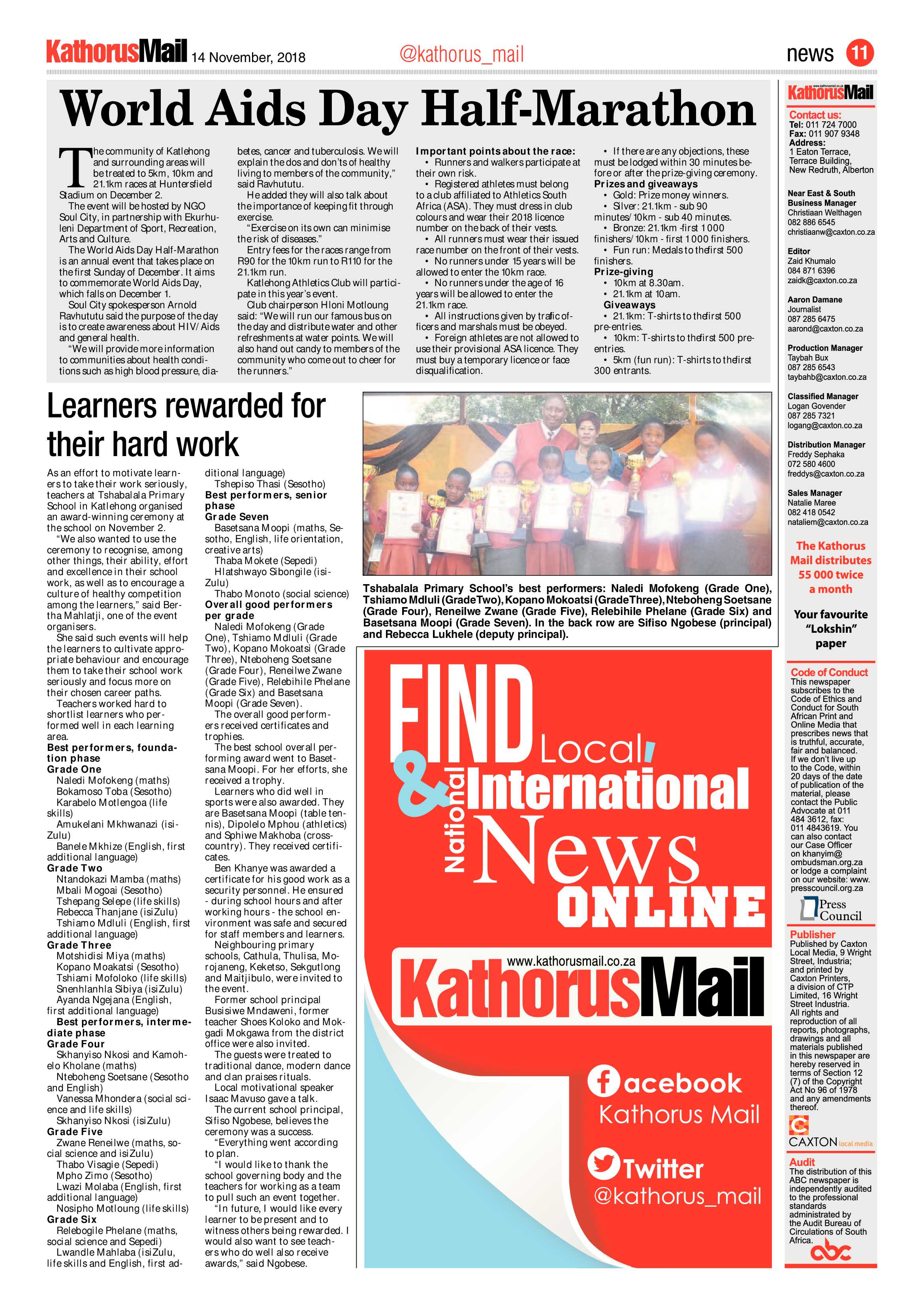 Kathrous Mail 14 November 2018 page 11