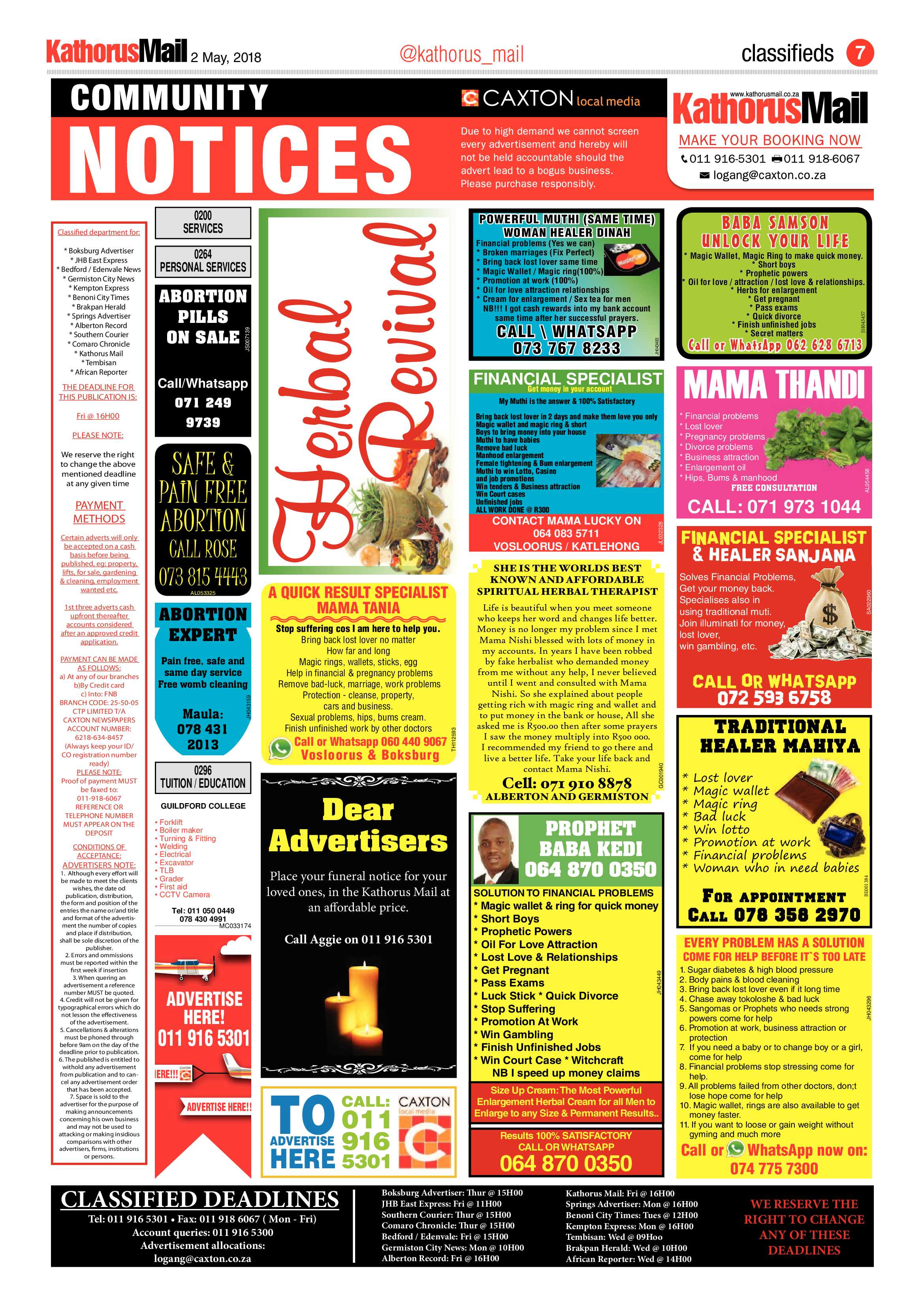 Kathorus Mail 24 May 2018 page 7