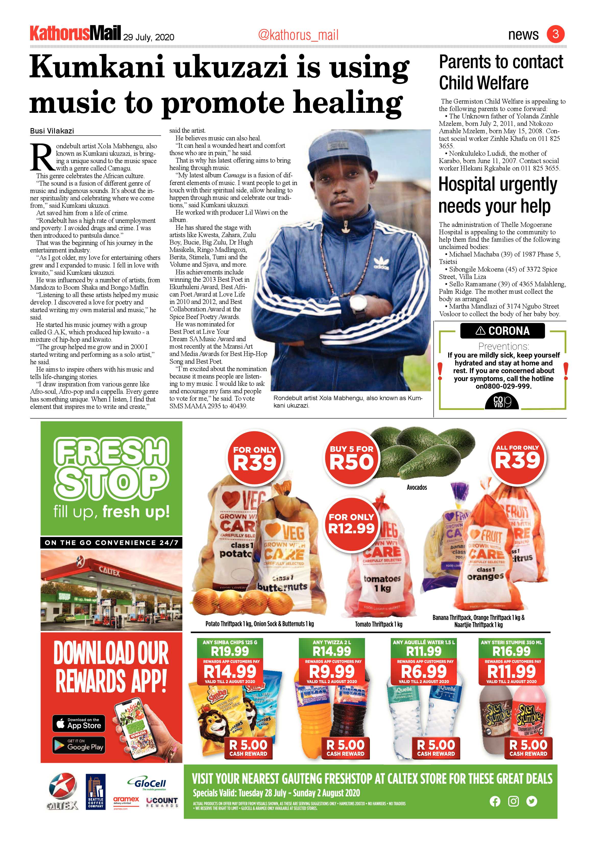 Kathorus Mail 29 July 2020 page 3