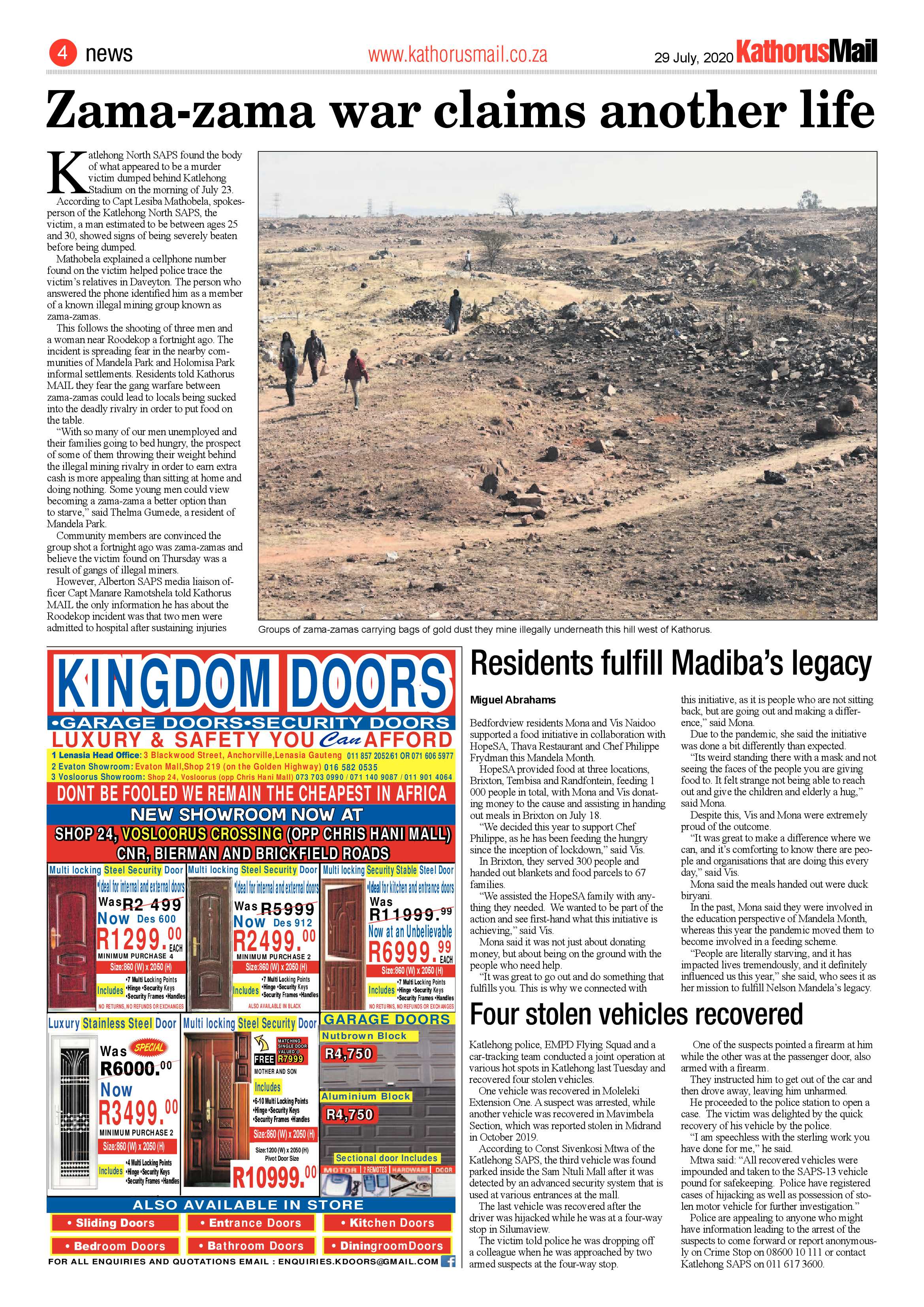 Kathorus Mail 29 July 2020 page 4